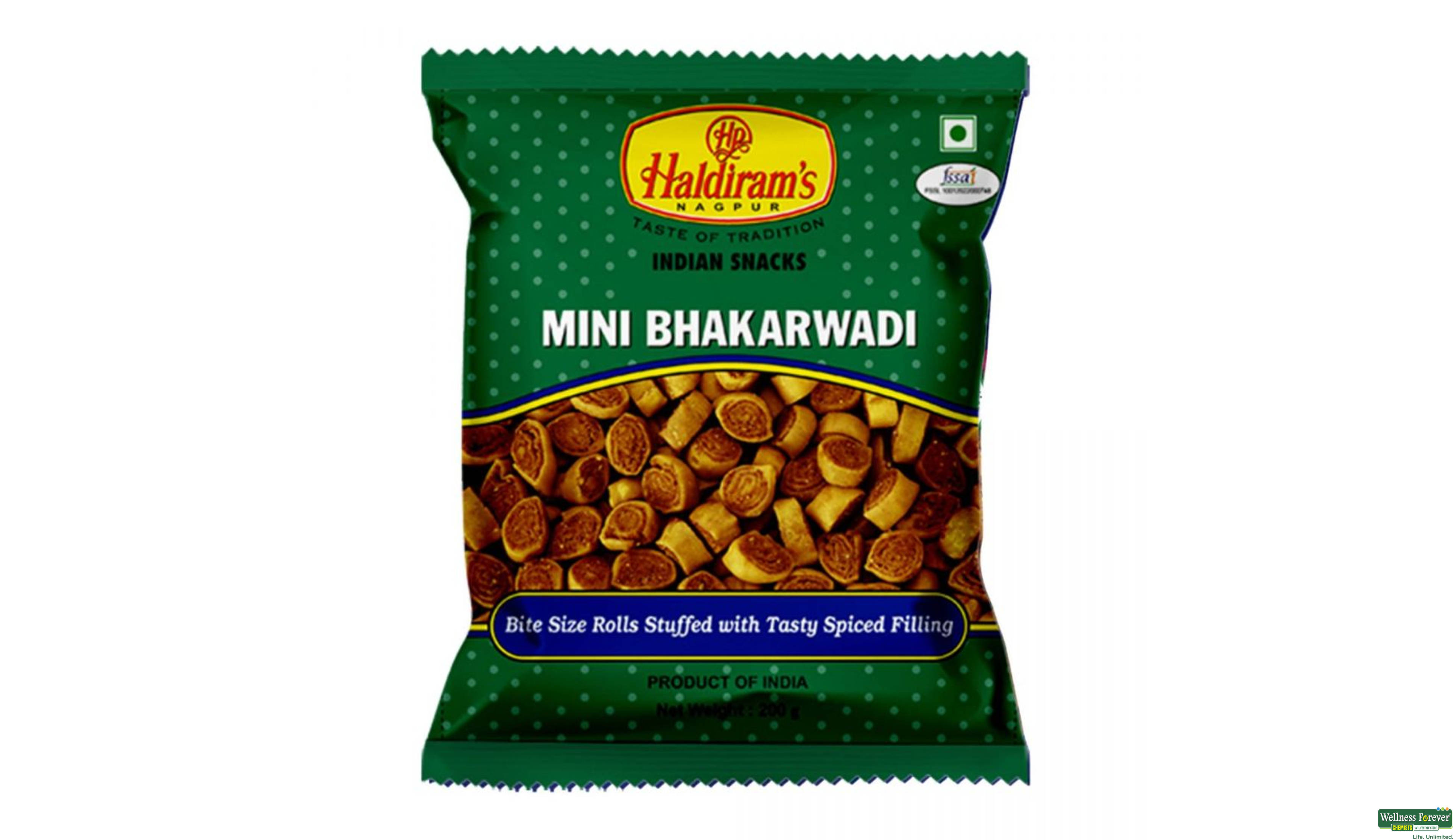 HALDIRAM MINI BHAKARWADI 200GM- 1, 200GM, 