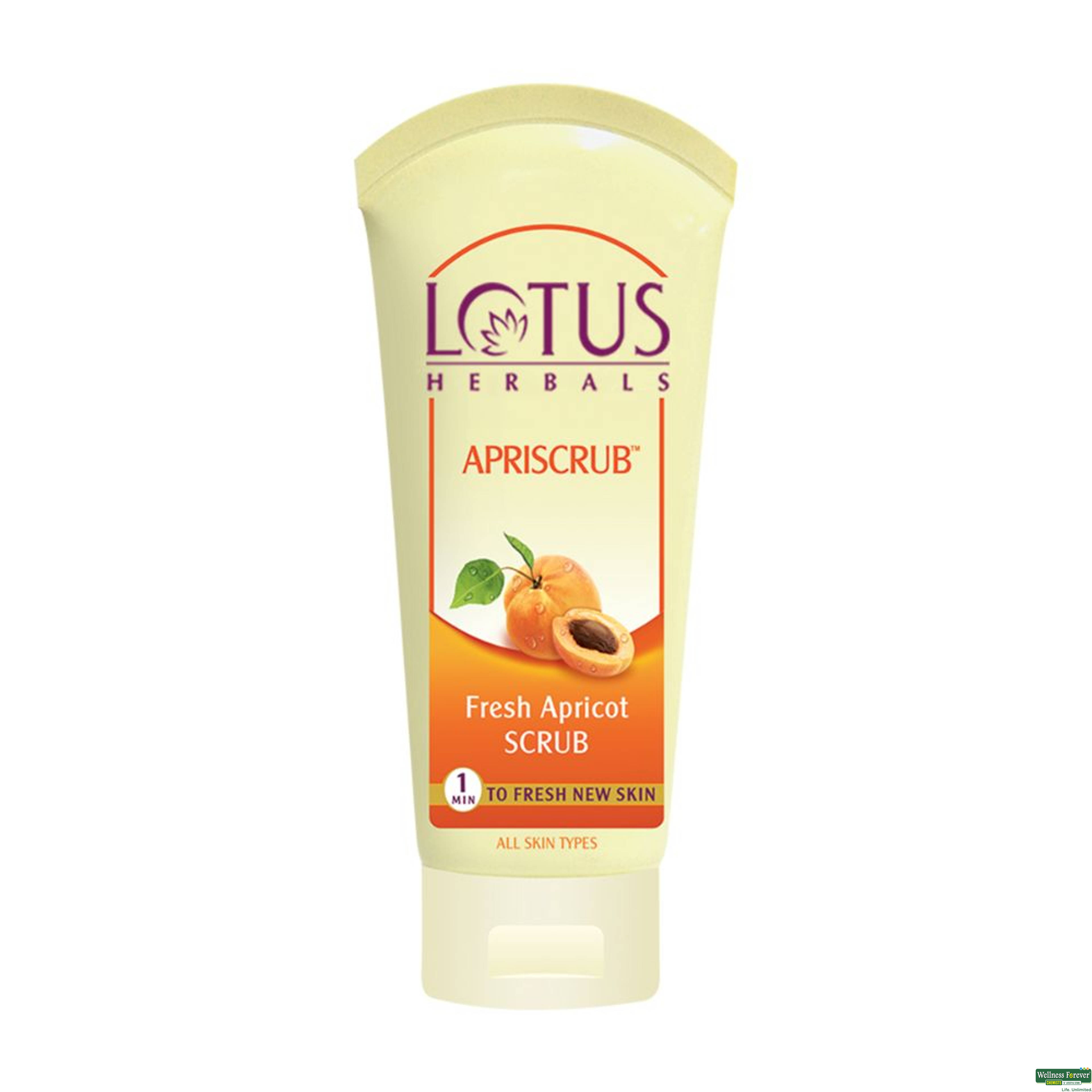 Lotus Face Scrub Apriscrub 60Gm-image