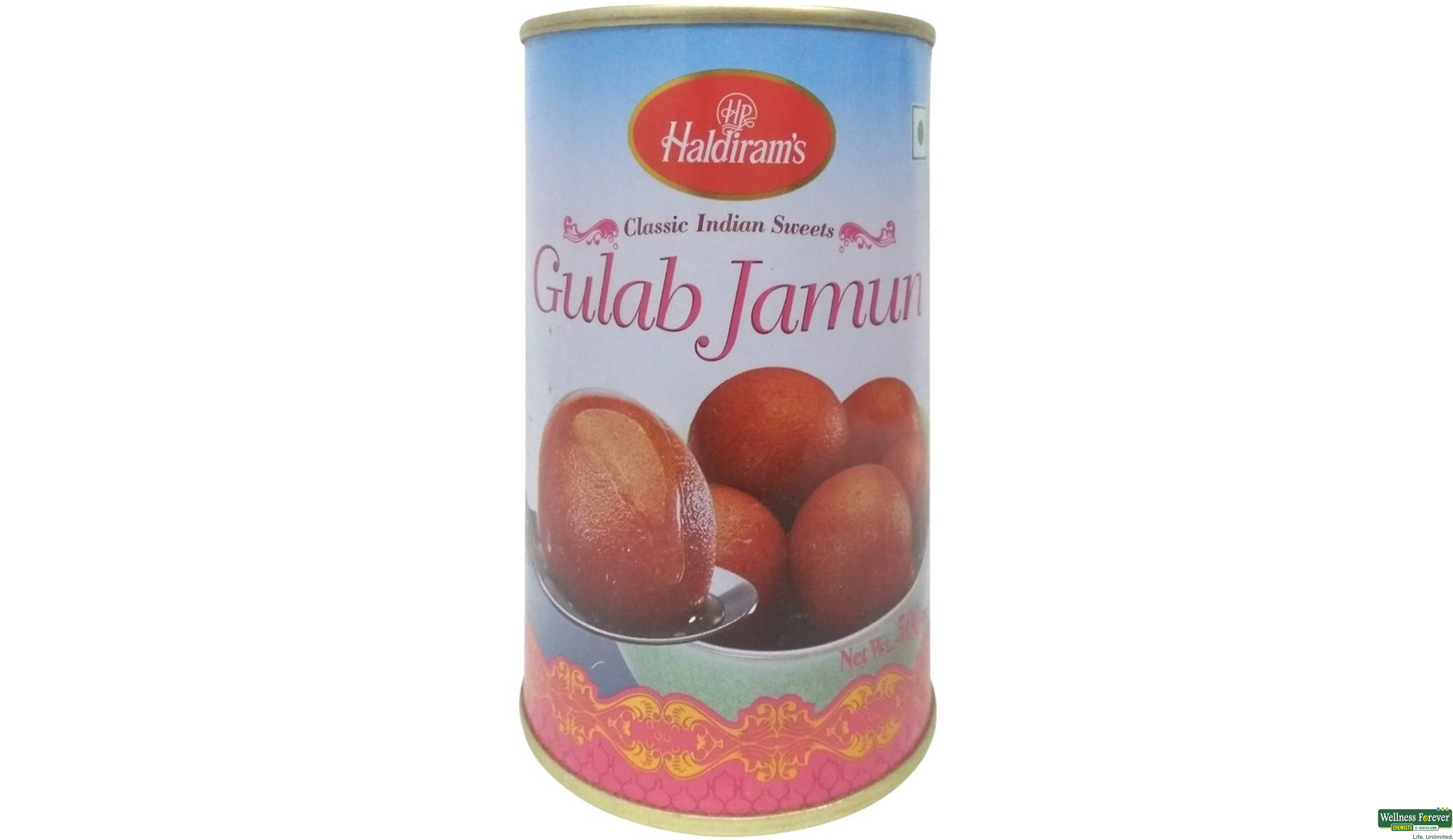 HALDIRAM GULAB JAMUN 500GM- 1, 500GM, 