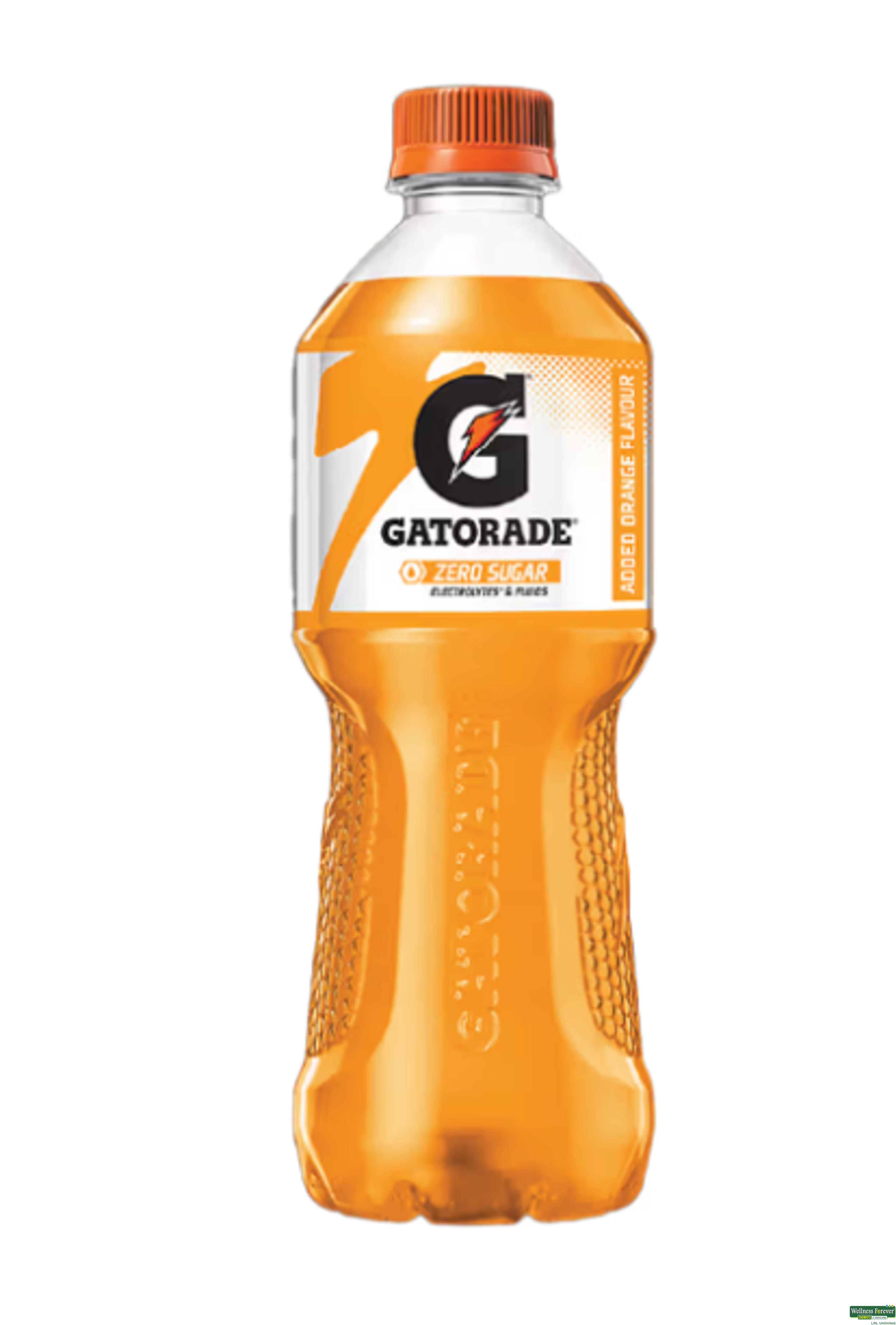 GATORADE ENERGY DRINK ORANGE ZERO SUGAR 500ML-image