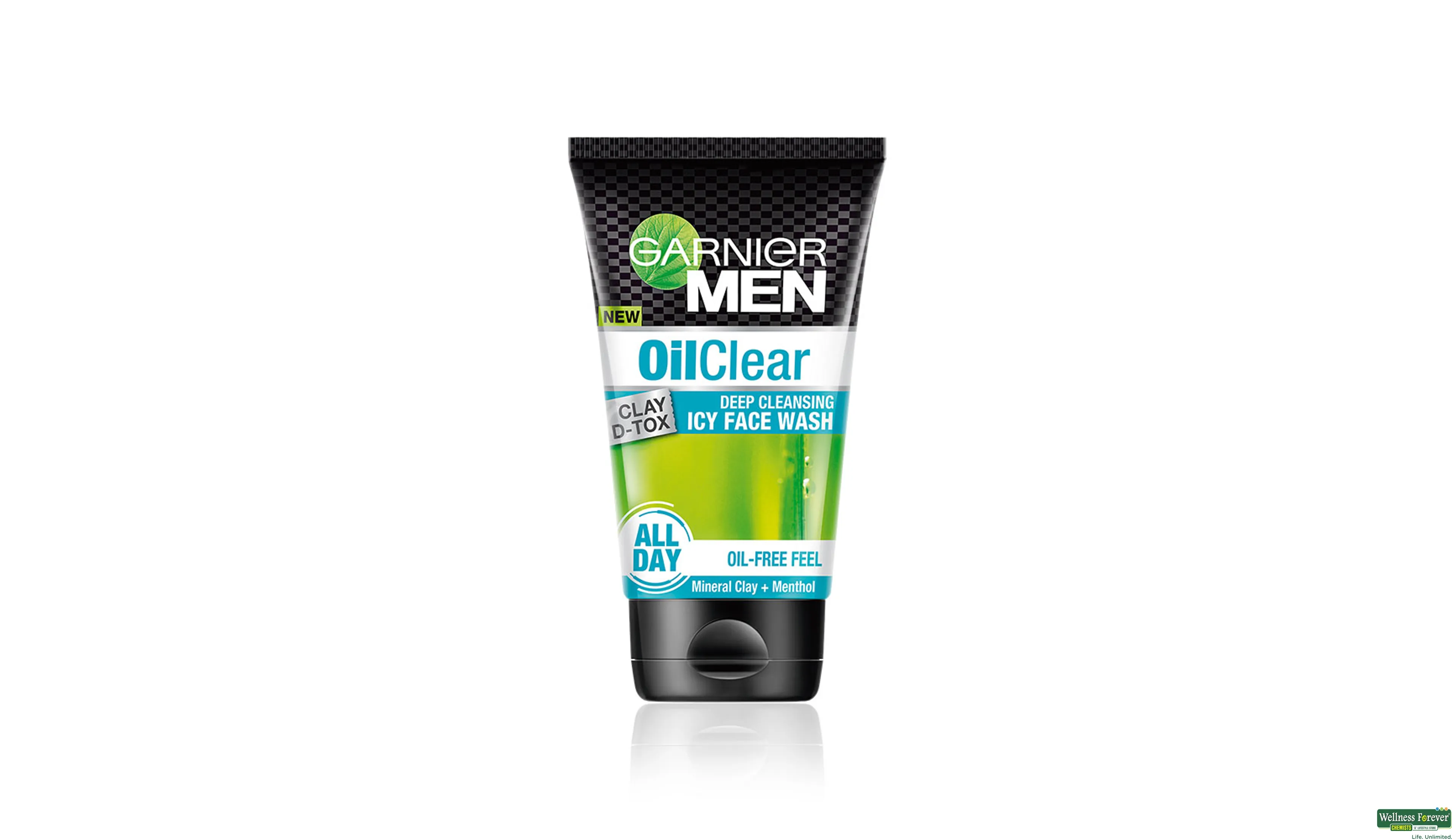 GARN F/WASH MEN OIL CLEAR 100GM- 2, 100GM, 