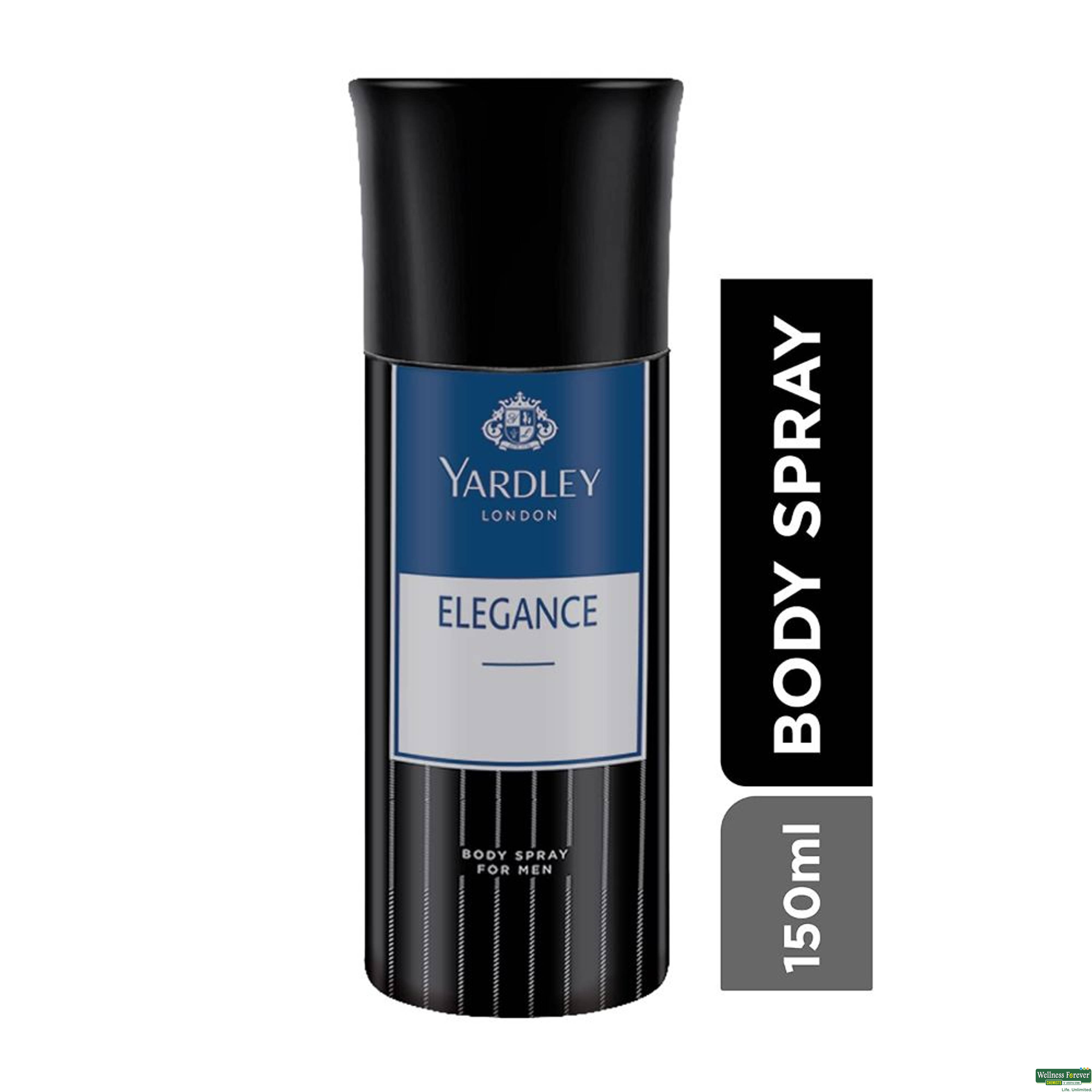 Yardley London Gentleman Deodorant Spray For Men, Elegance, 150 ml-image