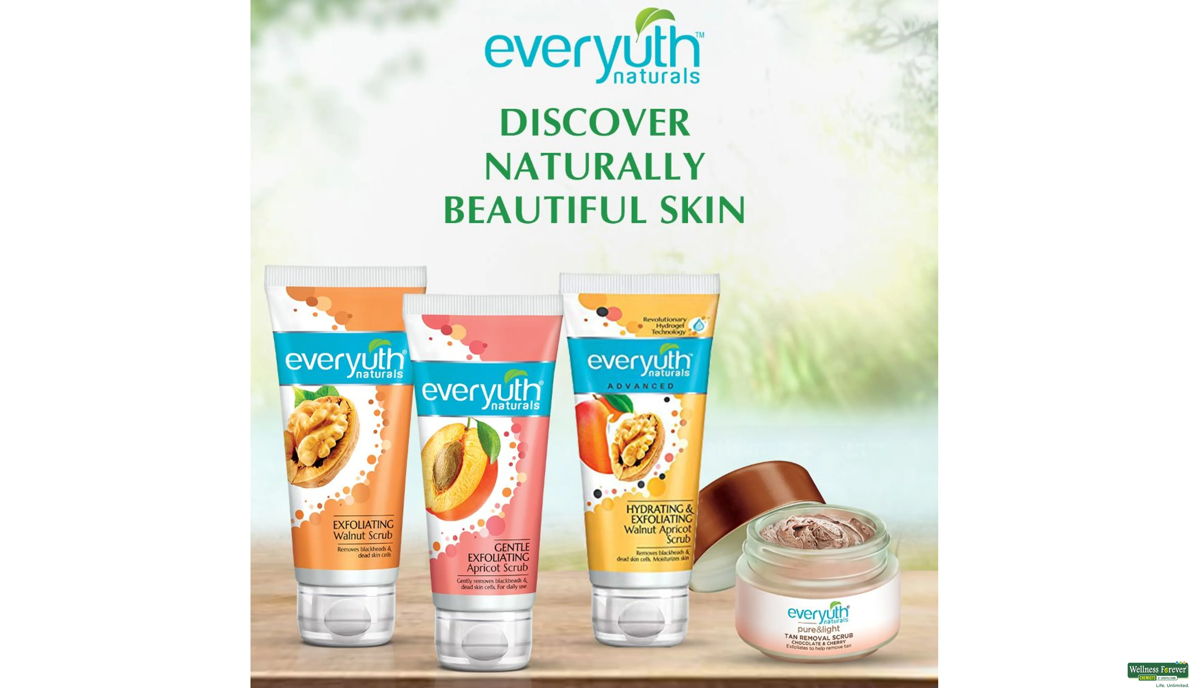 EVERYUTH F/SCRUB APRICOT WALNUT 200GM- 6, 200GM, 