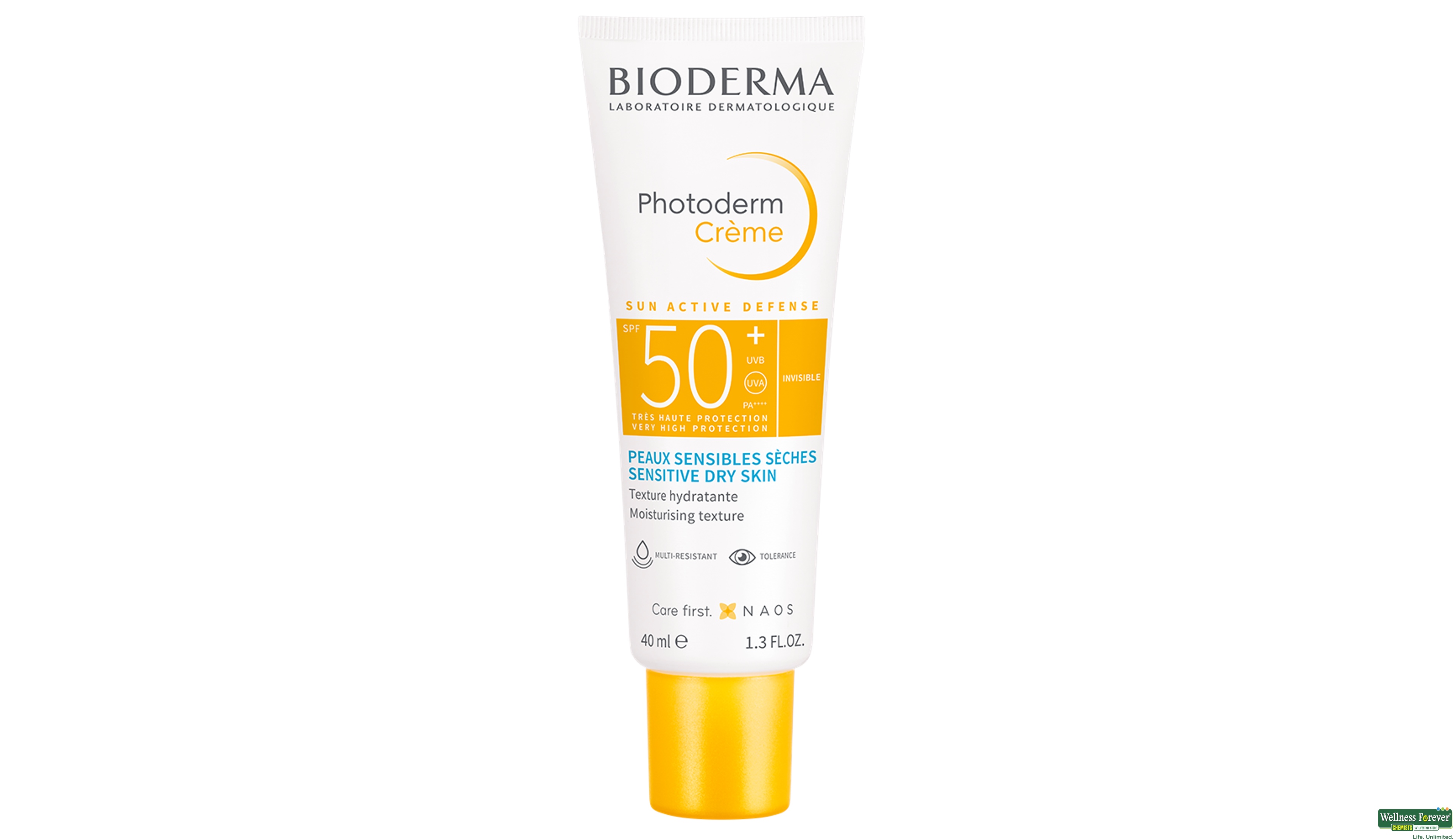 BIODERMA PHOTODERM CRM SPF50 PEAUX SENSIBLES SENS DRY SKIN 40ML- 1, 40ML, 