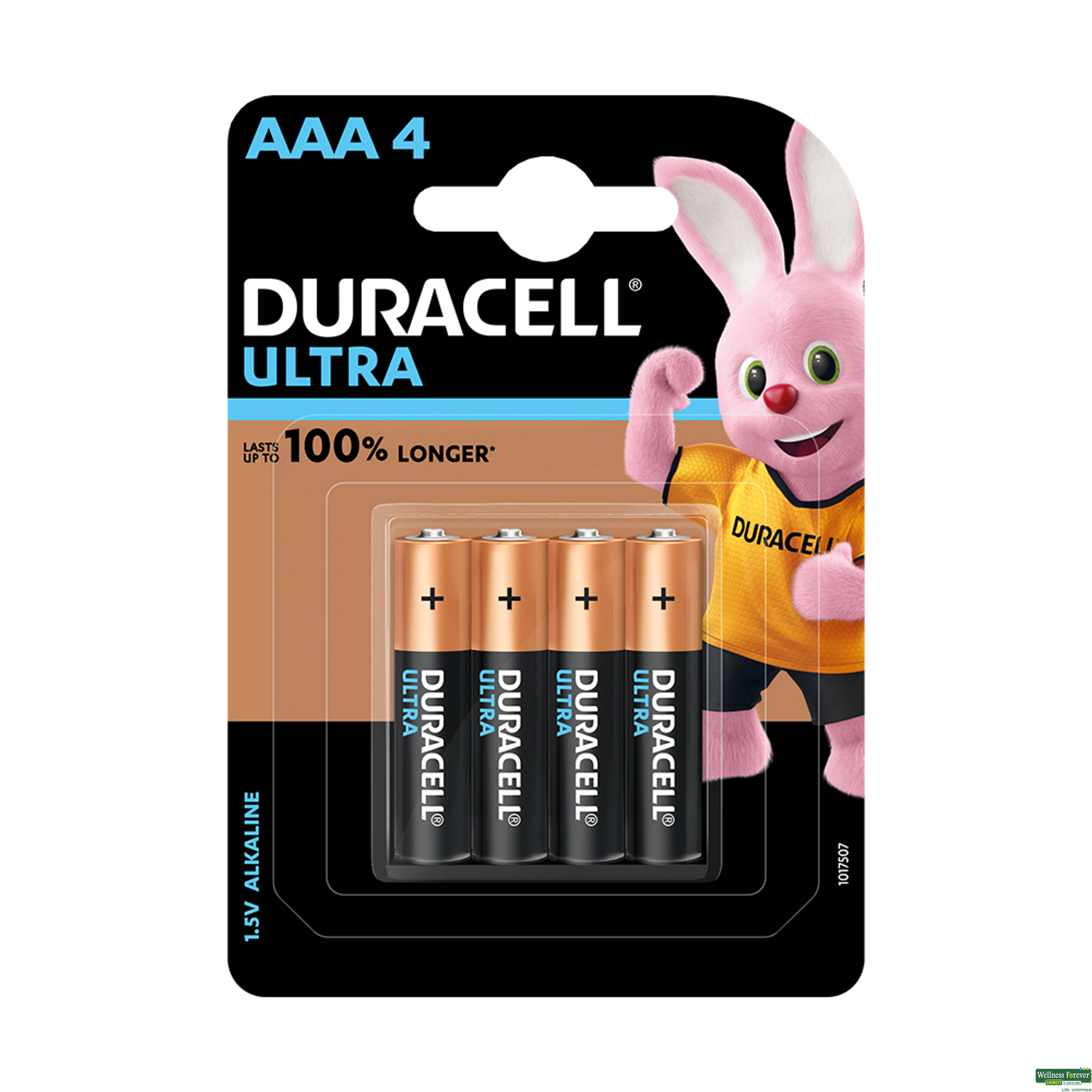 Duracell Aaa Batteries, 4 Pieces-image