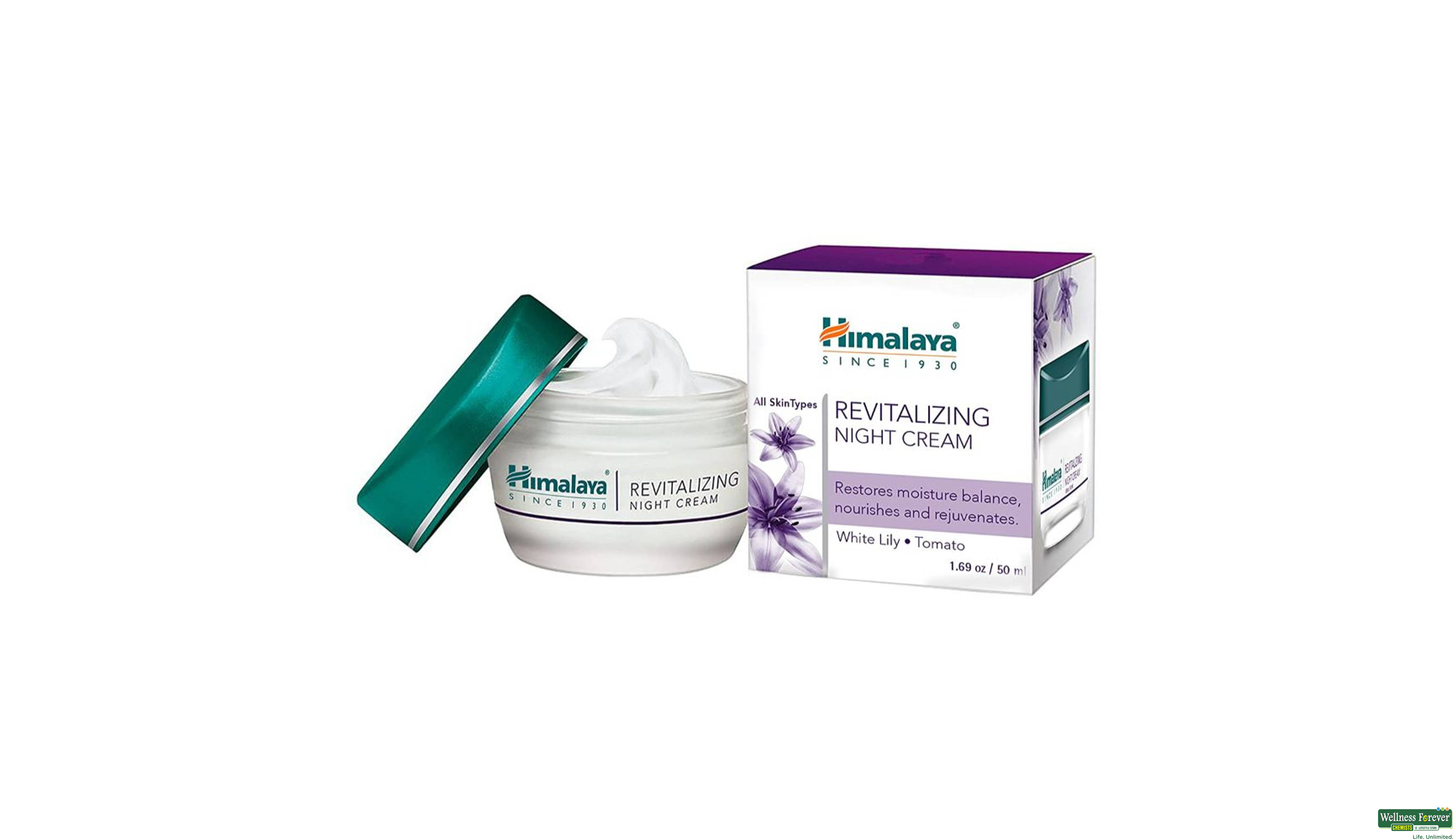 HIMA CRM REVITALISING NIGHT 50GM- 1, 50GM, null