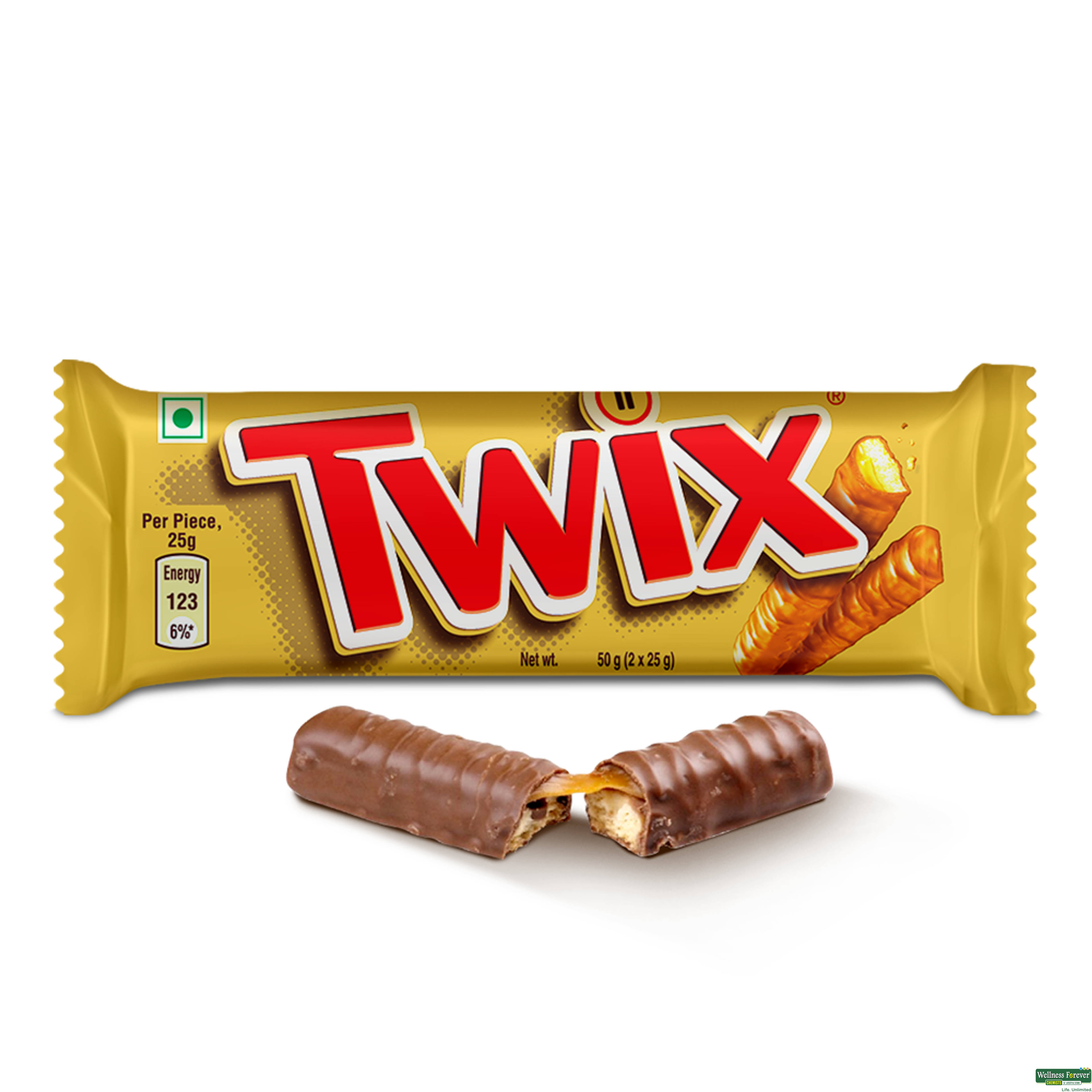 Twix Chocolate Bar, 58 g-image