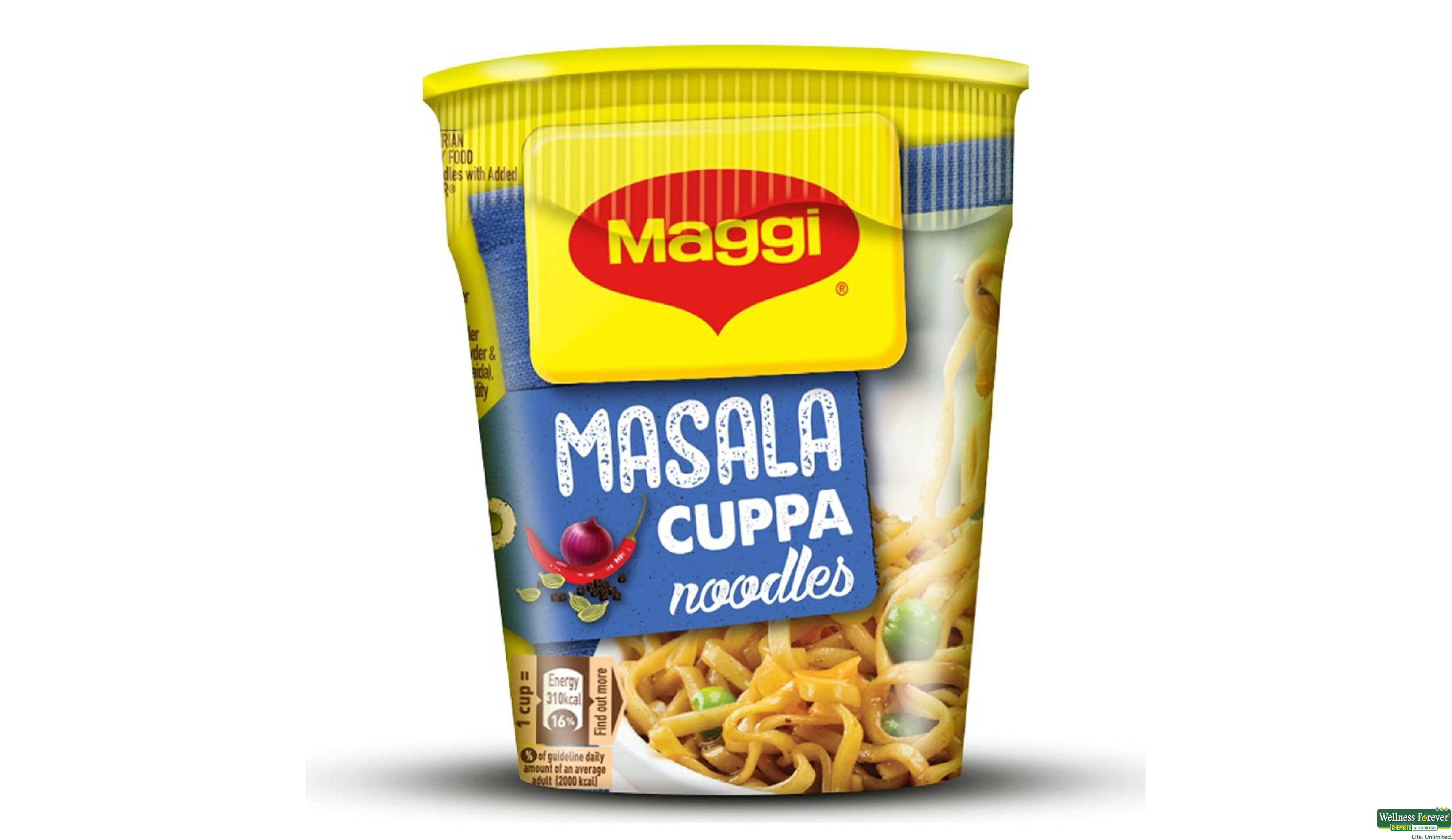 MAGGI CUPPA MANIA  NOODLE MASALA 70GM- 1, 70GM, null