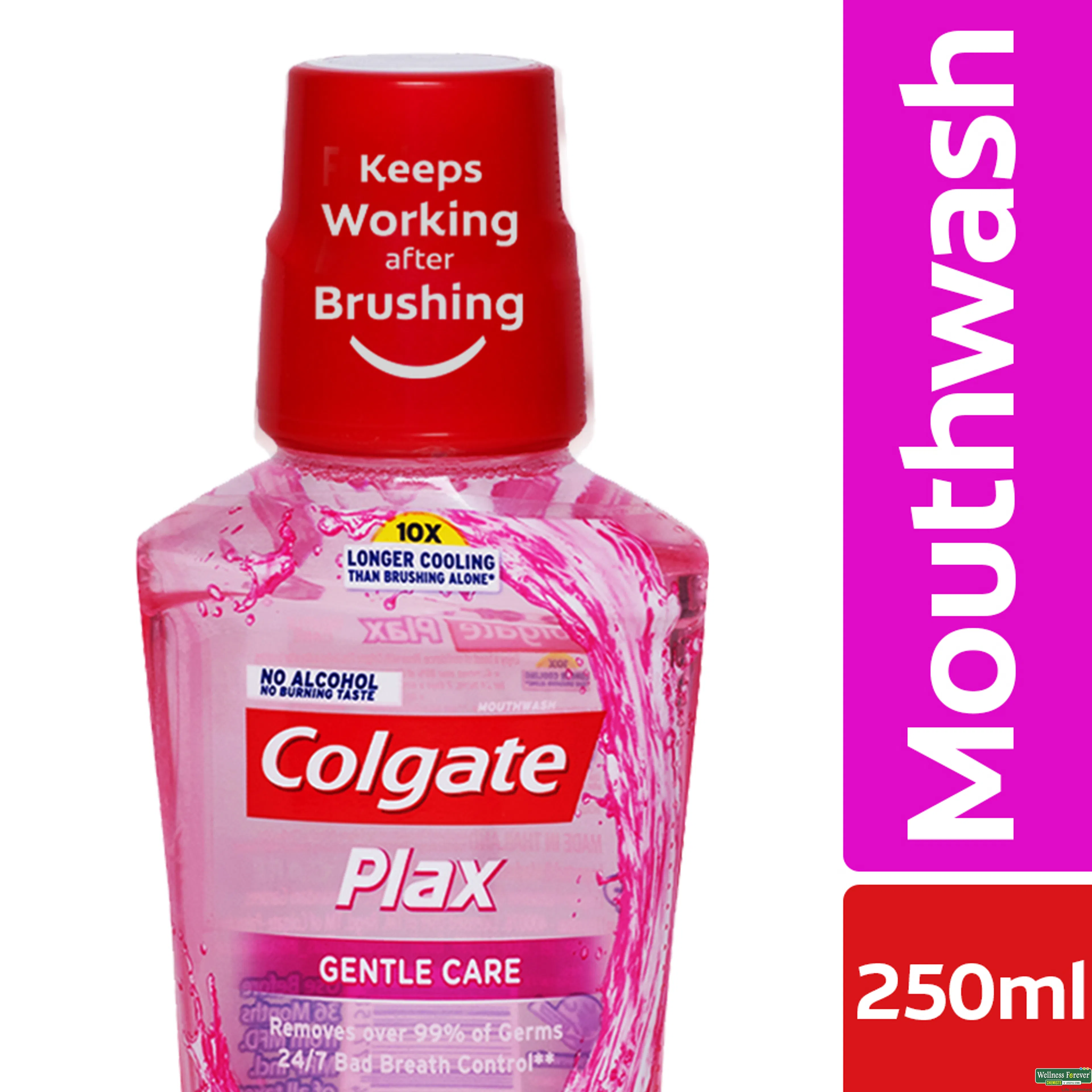 COLG M/WASH PLAX GENTLE CARE 250ML-image