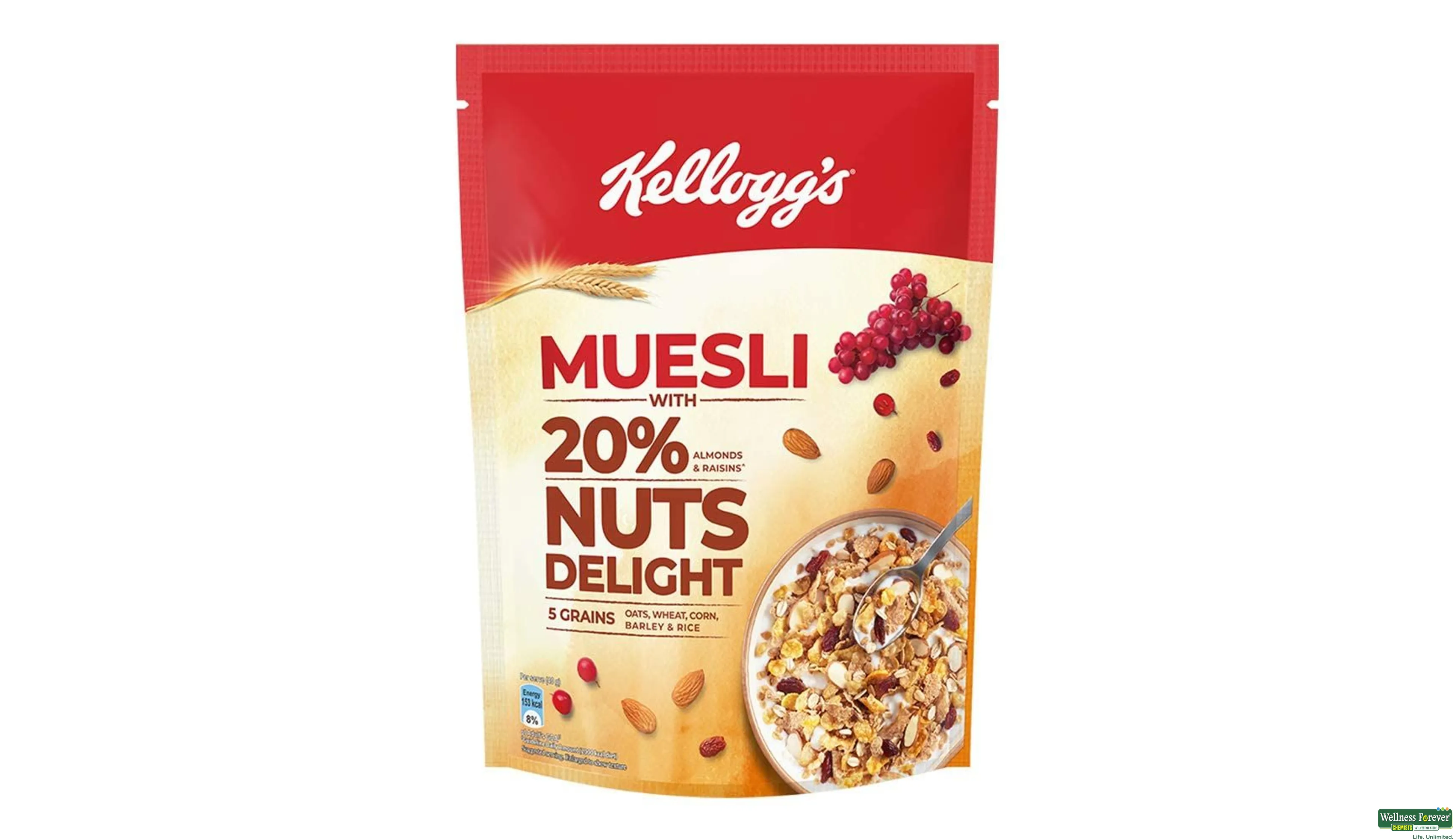 Buy Kellogg's Muesli Nuts Delight, 500 g Online at Best Prices