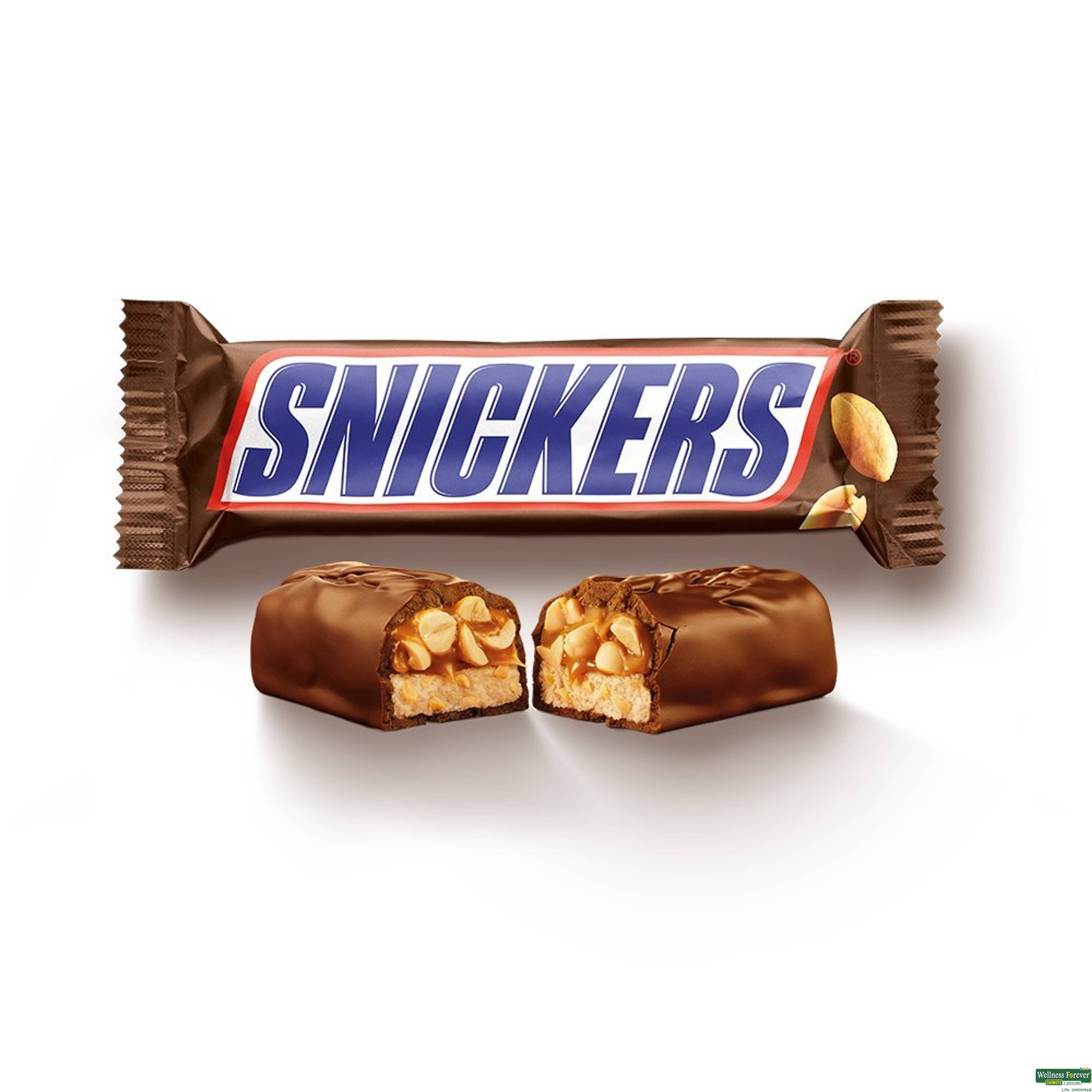 Snickers Peanut Filled Chocolate Bar 50g-image