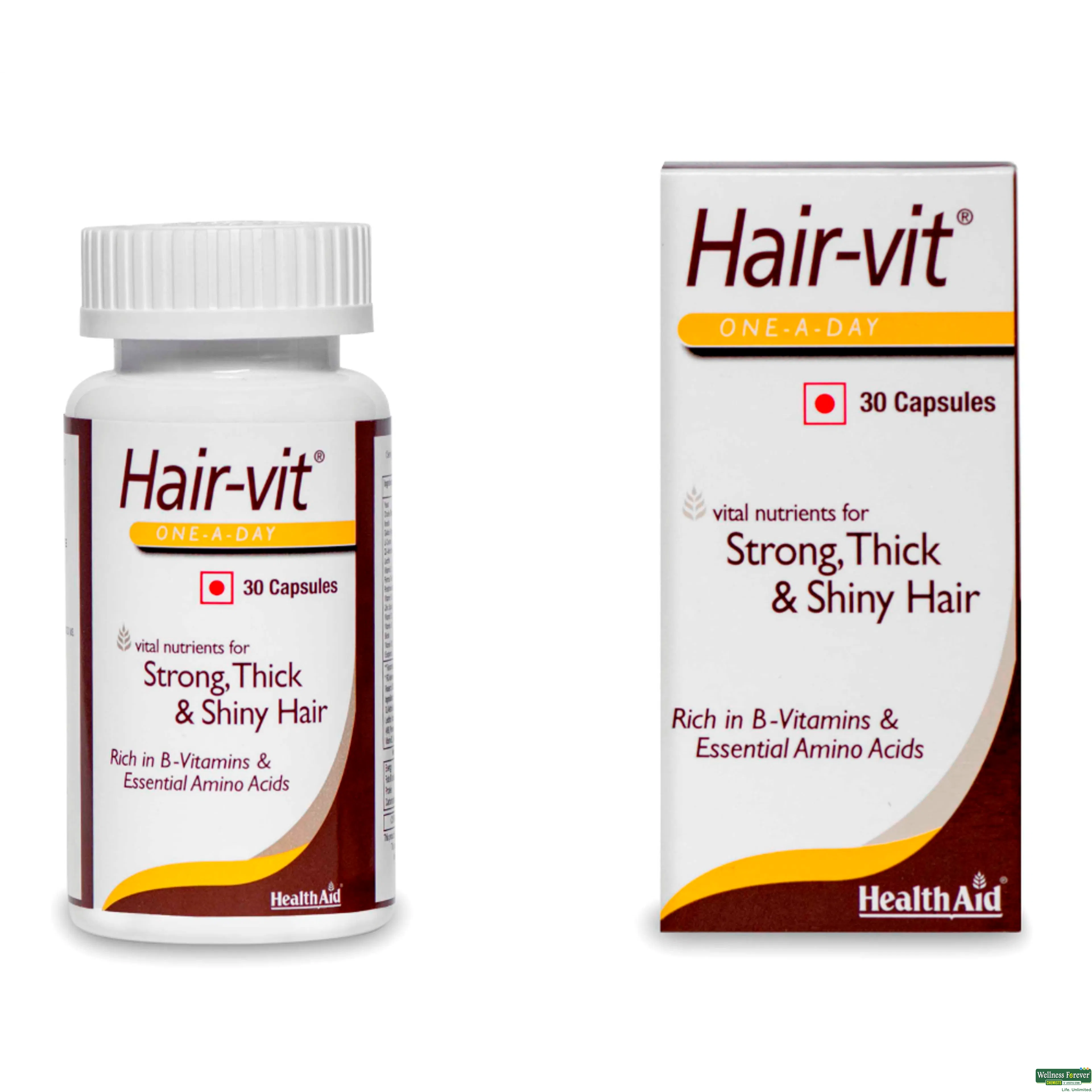 HEALTH AID HAIR-VIT 30CAP-image