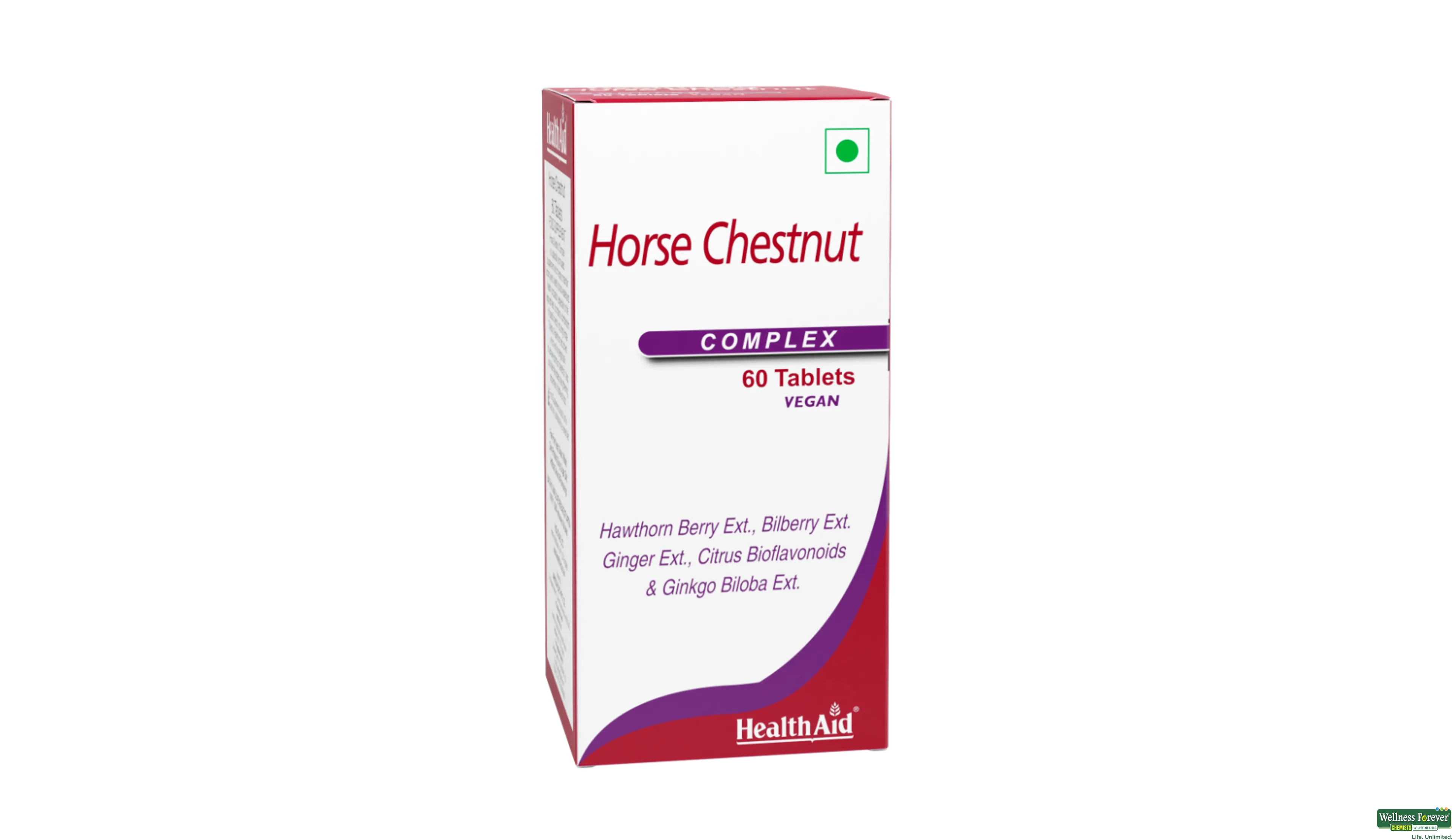 HEALTH AID HORSE CHESTNUT/BUTCHER 60TAB- 1, 60TAB, 