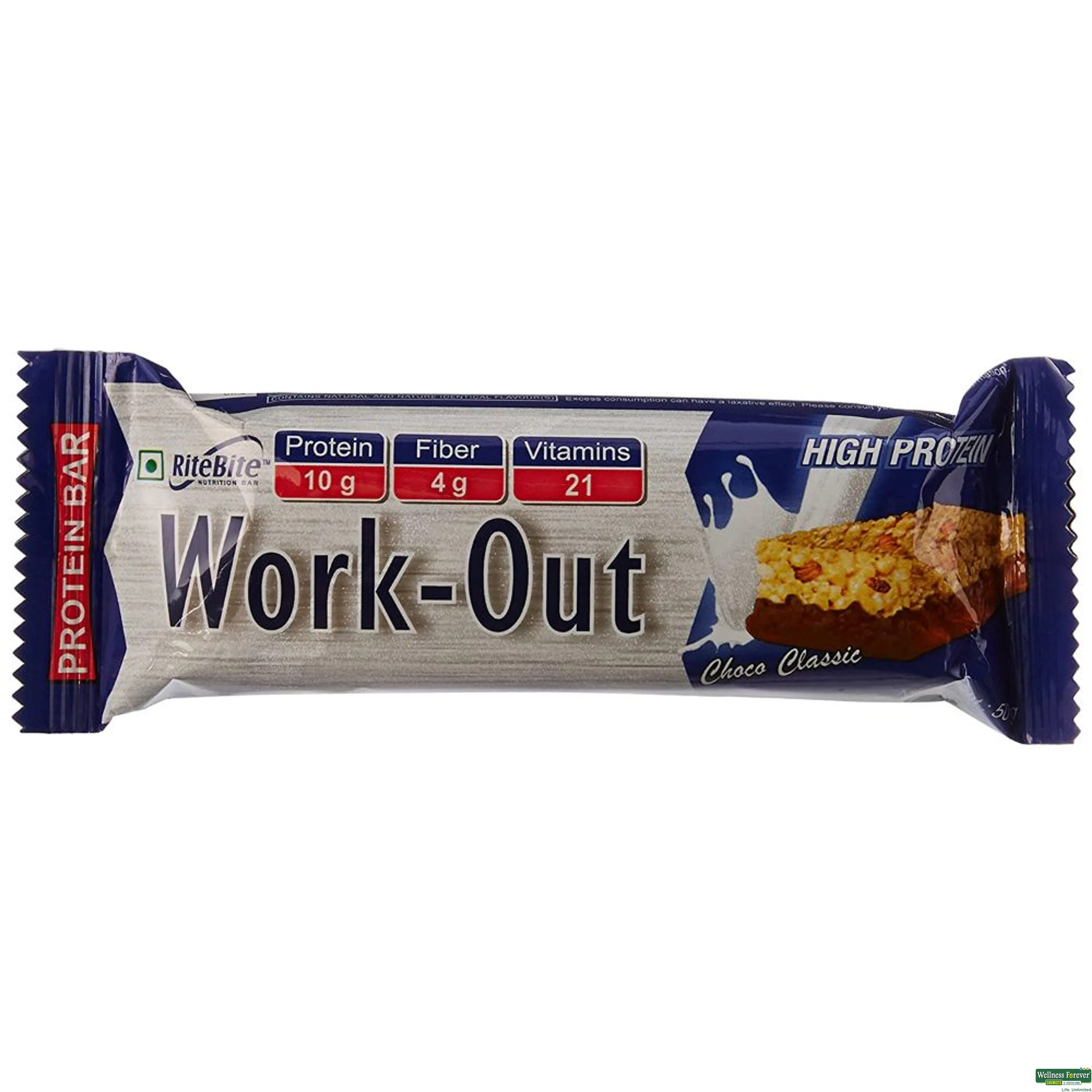 RITE B ENERGY BAR WORKOUT MIX 50GM-image