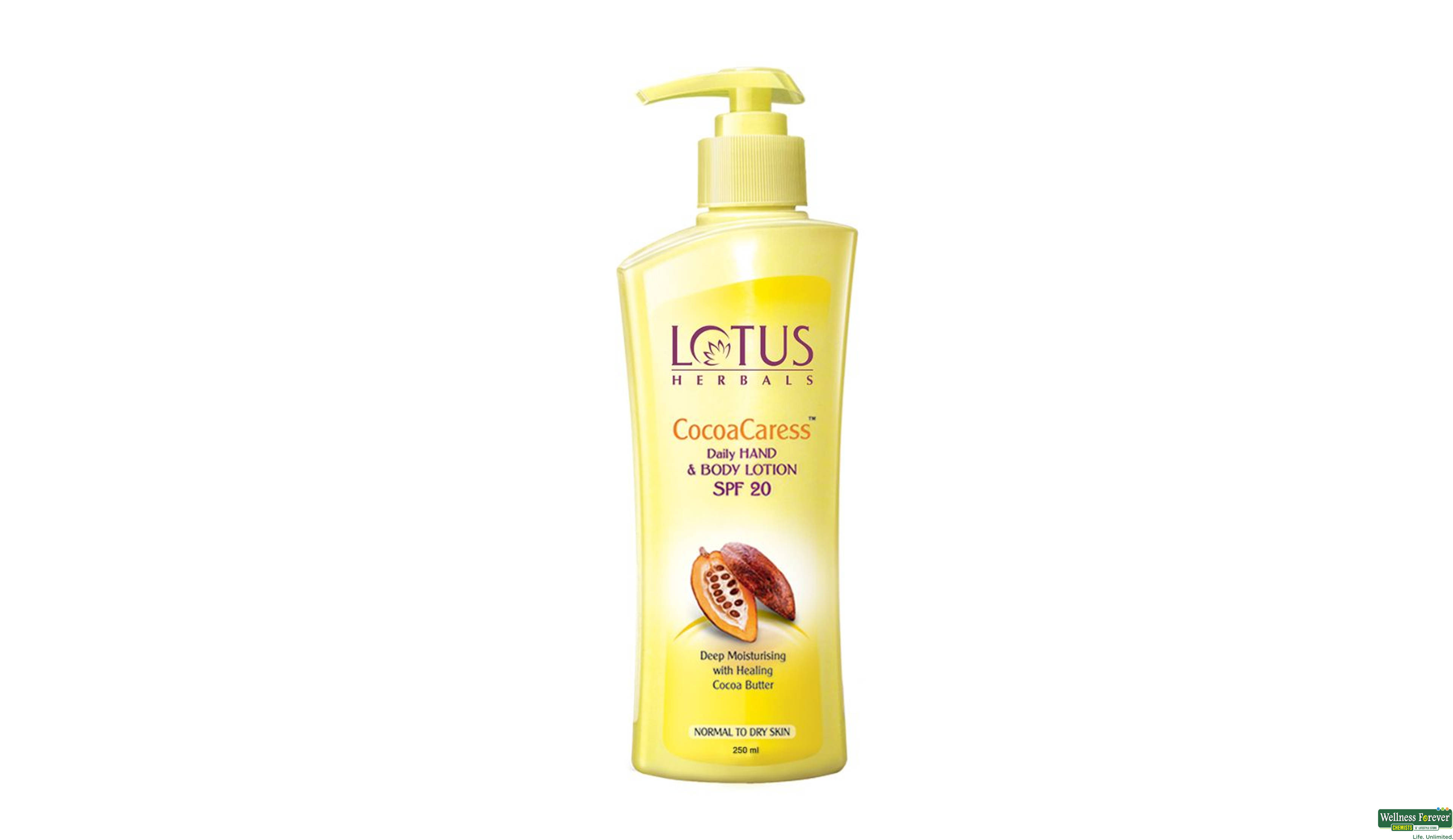 LOTUS B/LTN COCOA CARESS 250ML- 1, 250ML, 