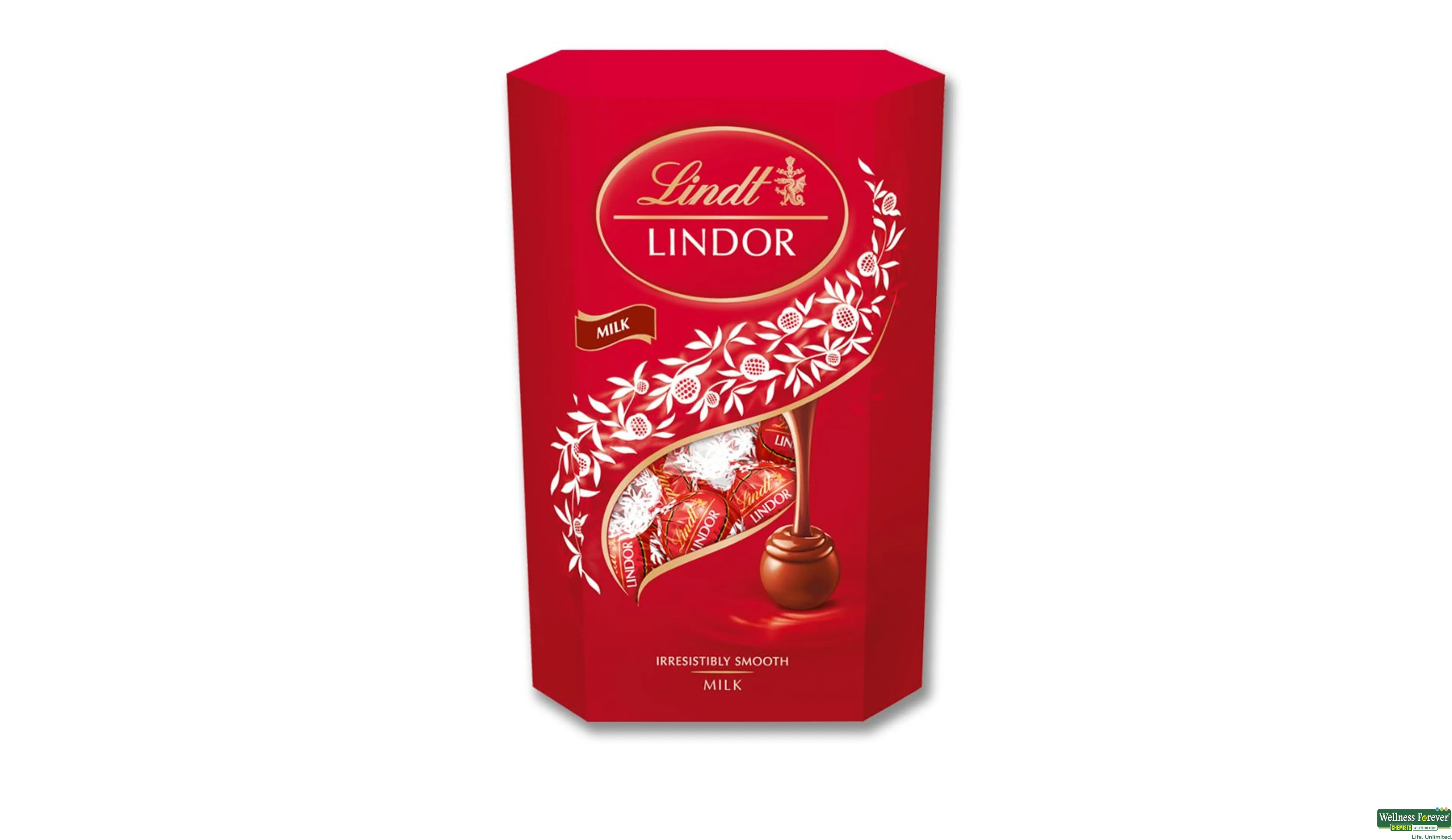 Lindt Lindor Milk Chocolate Truffles Box The Ideal Gift 200g Cornet Milk  Balls