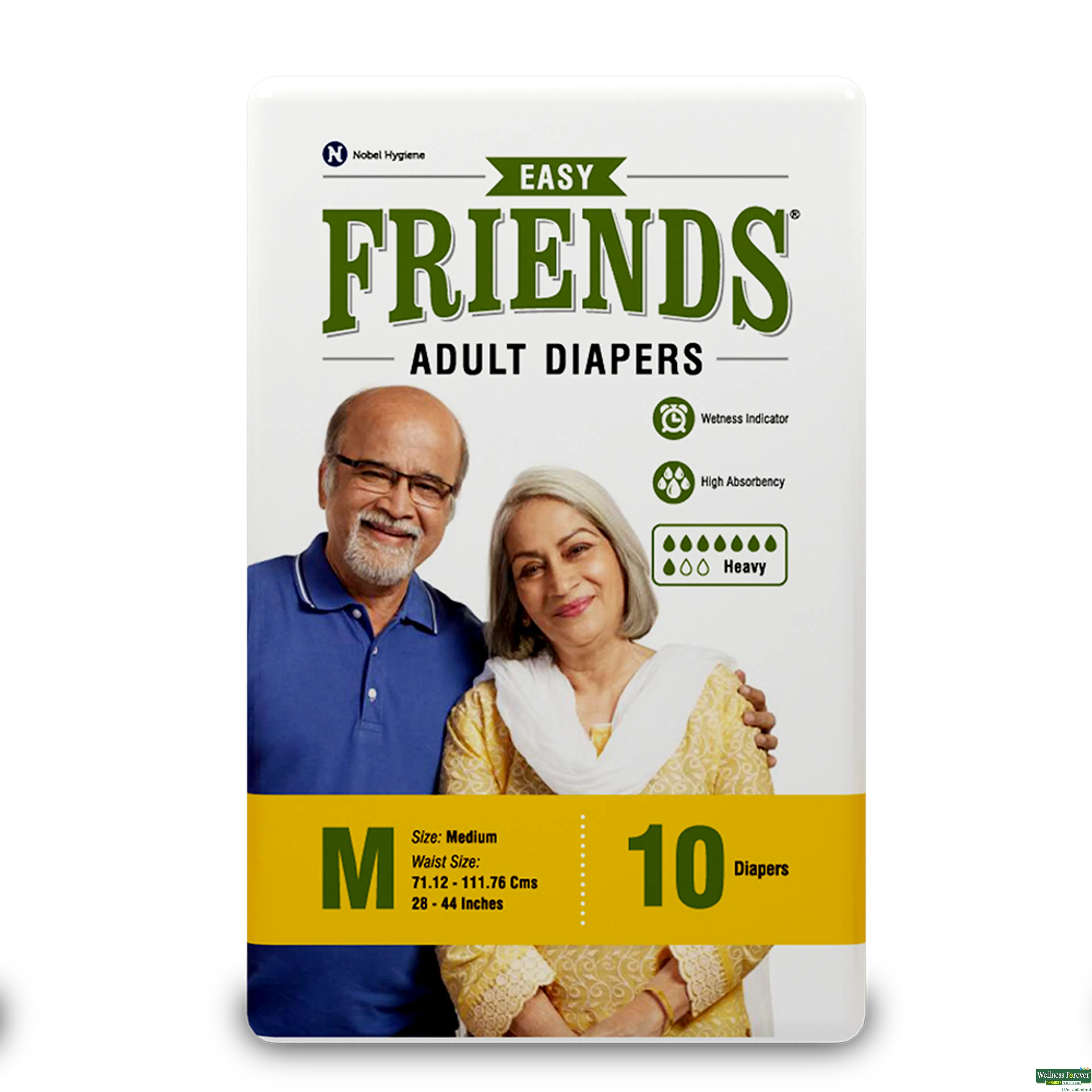 FRIENDS ADULT DIAPER EASY M 10PC-image