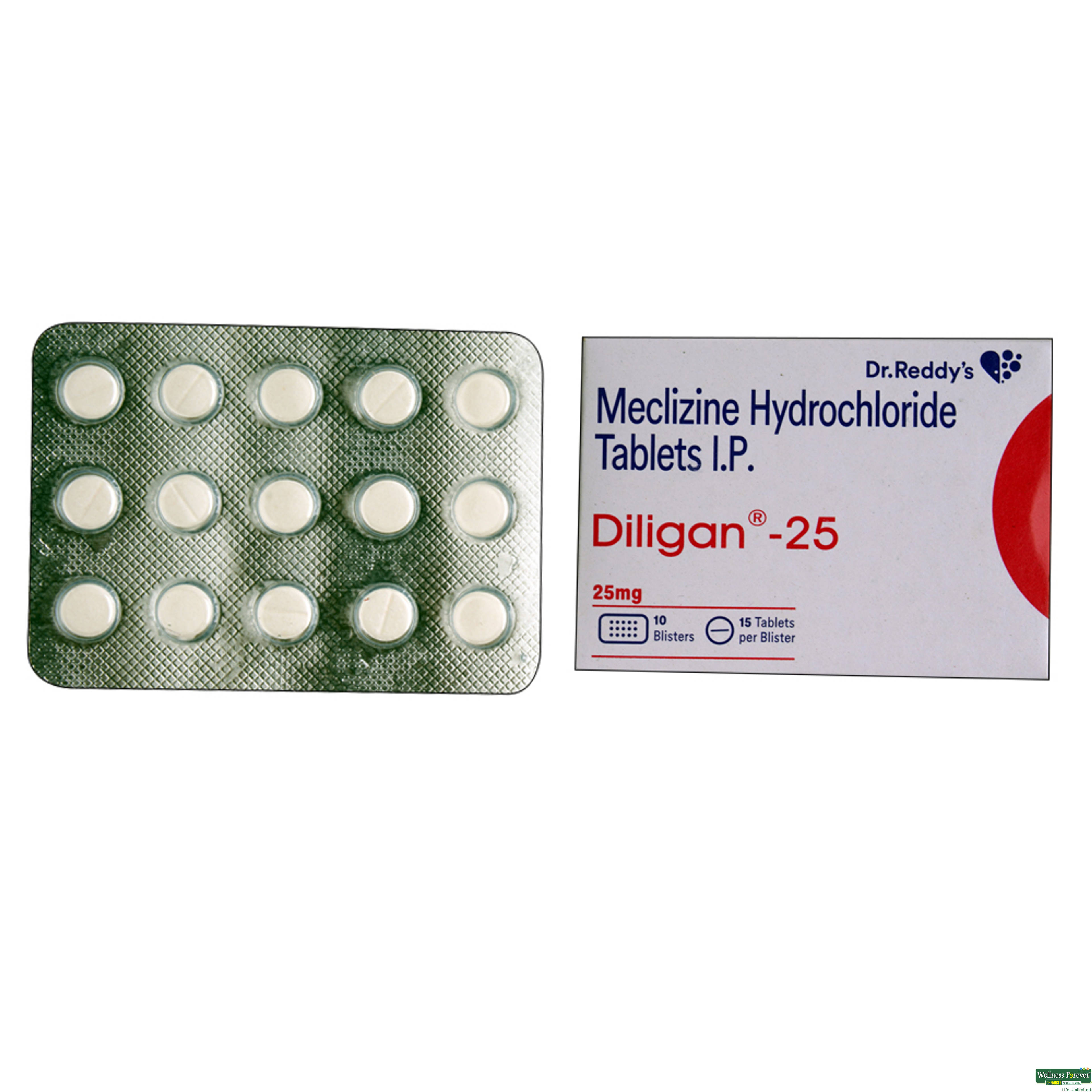 DILIGAN 25MG 15TAB-image