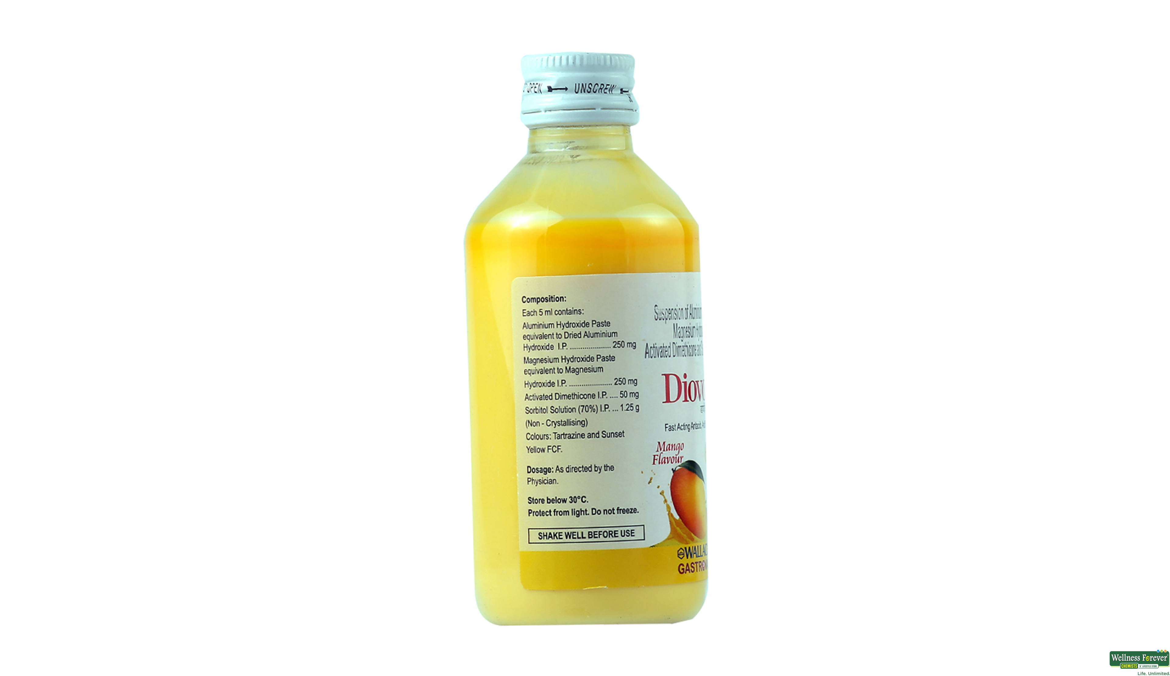 DIOVOL-MANGO SYP 170ML- 2, 170ML, null