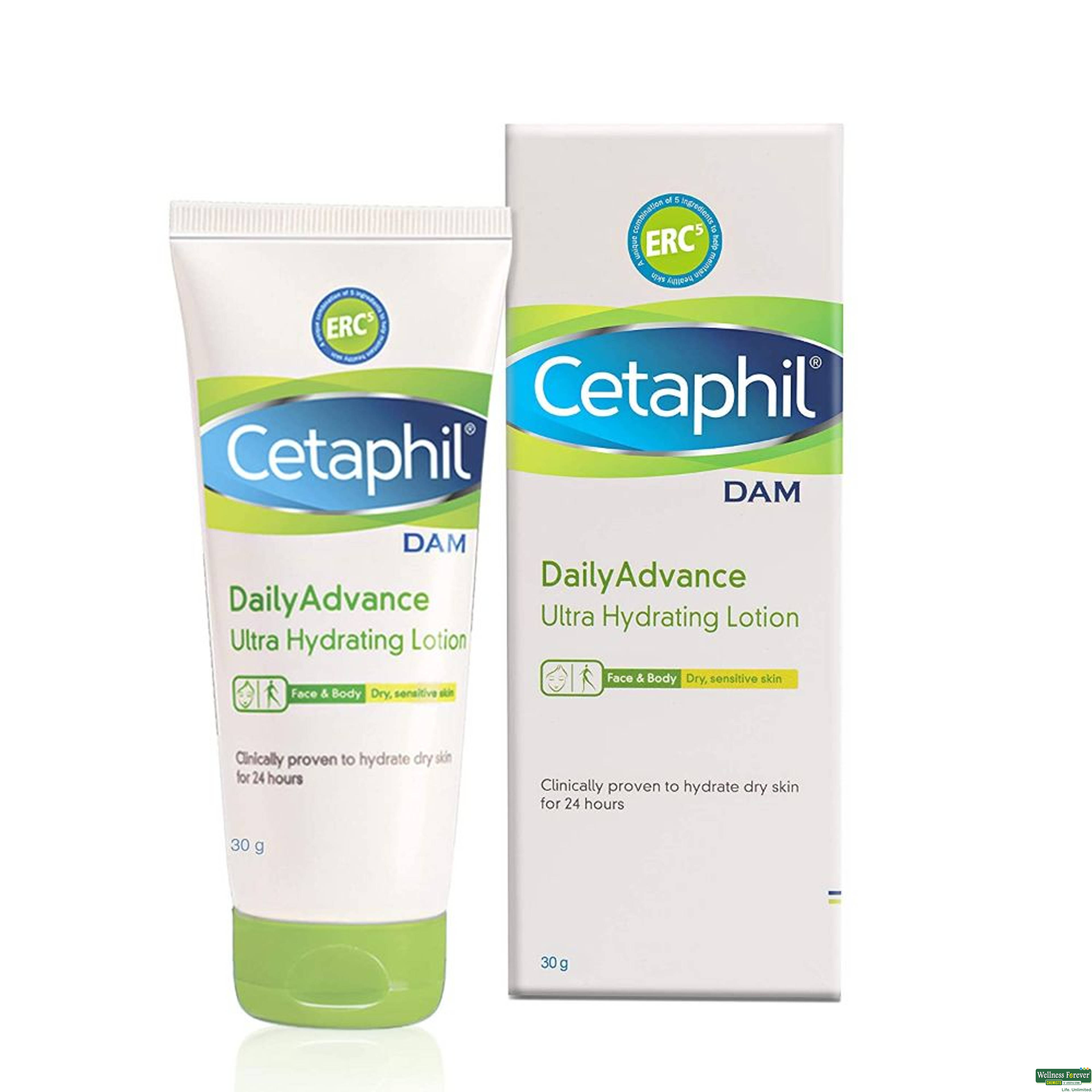 Cetaphil Dam Daily Advance Ultra Hydrating Lotion, 30 g-image