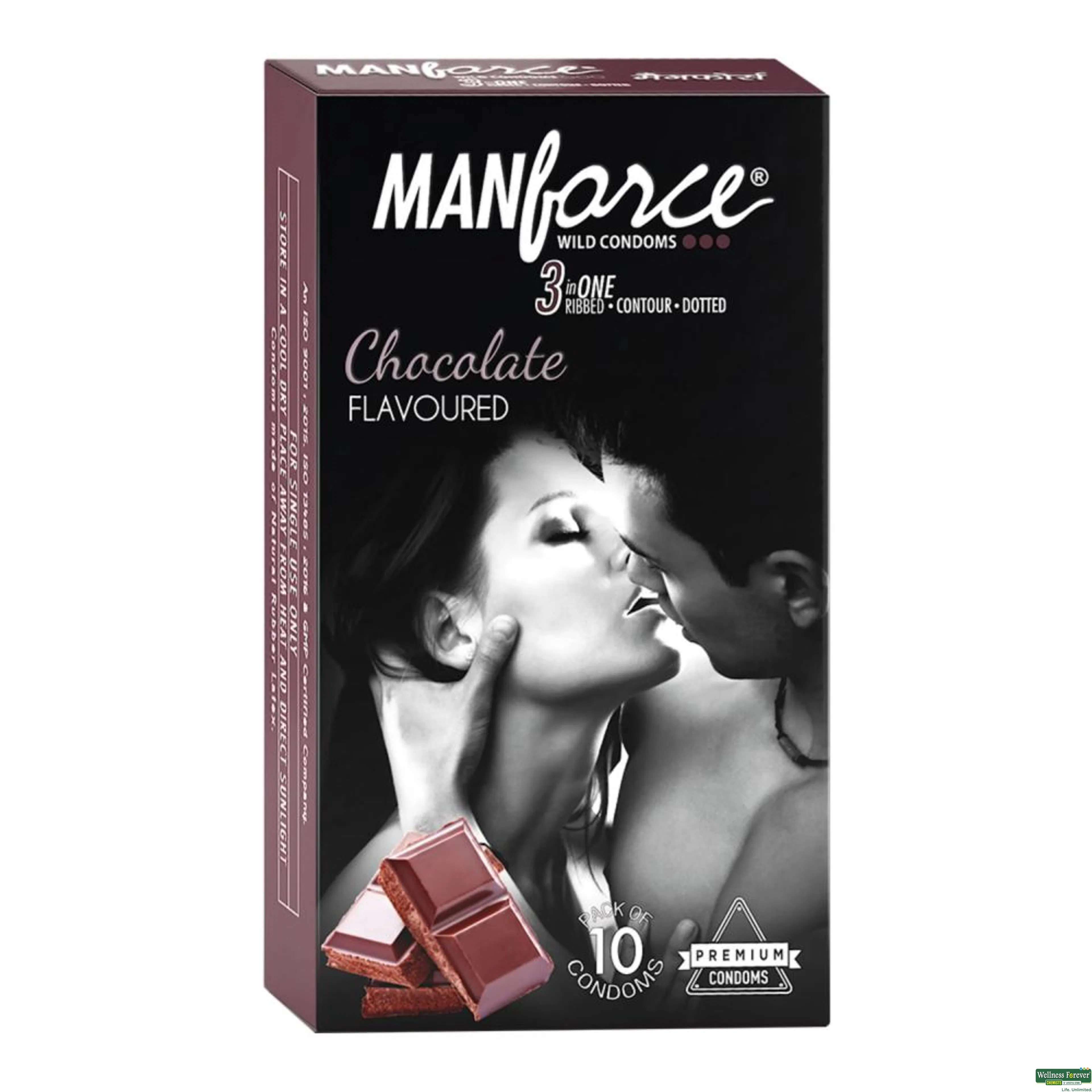 MANFORCE CONDOM CHOC 10PC-image