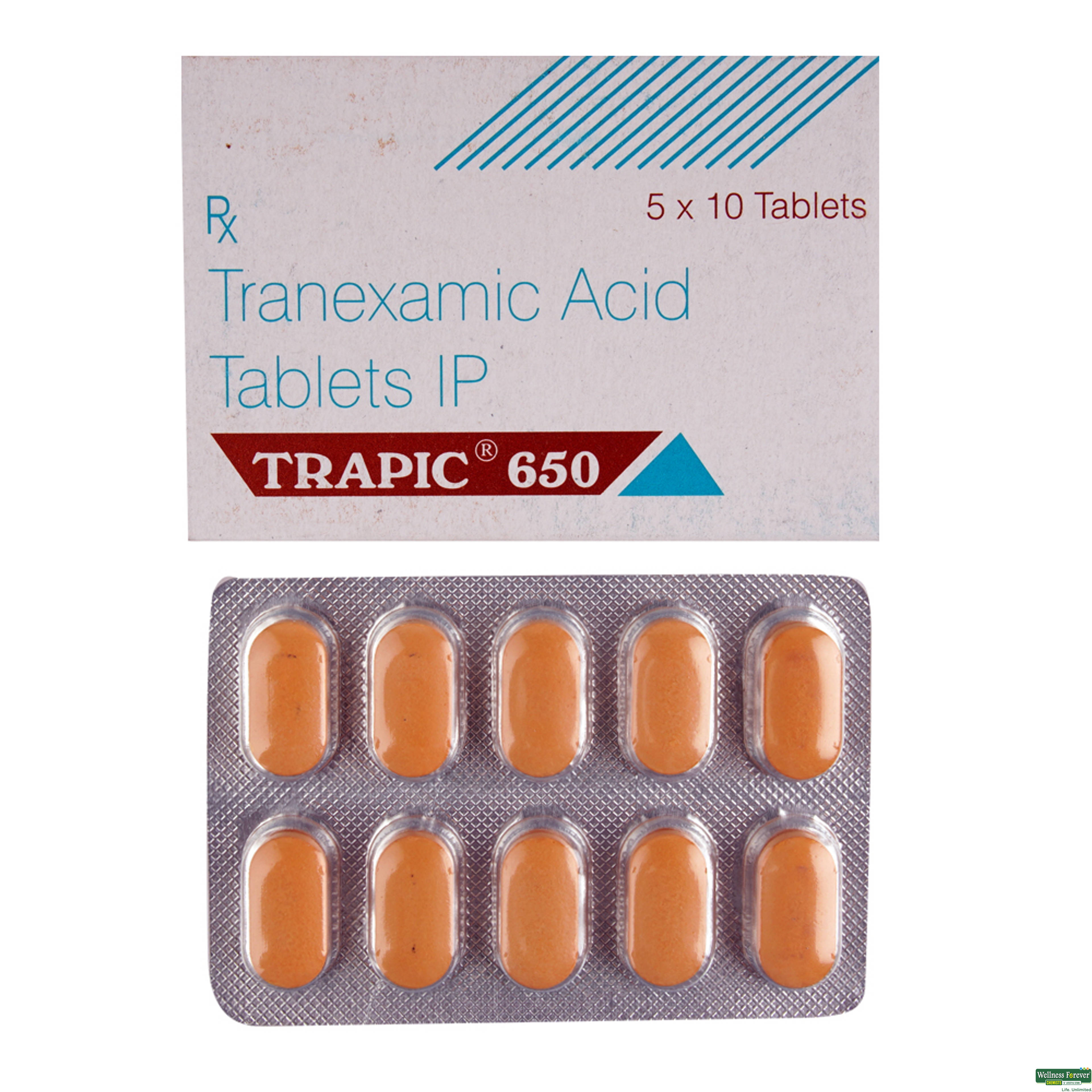 TRAPIC 650MG 10TAB-image
