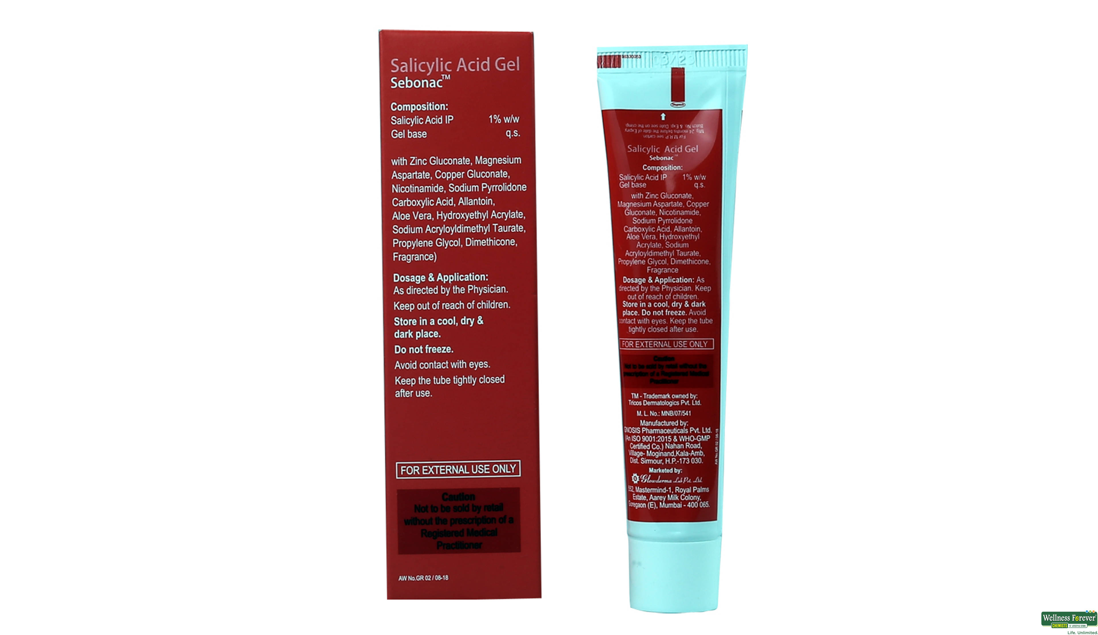 SEBONAC GEL 30GM- 2, 30GM, 