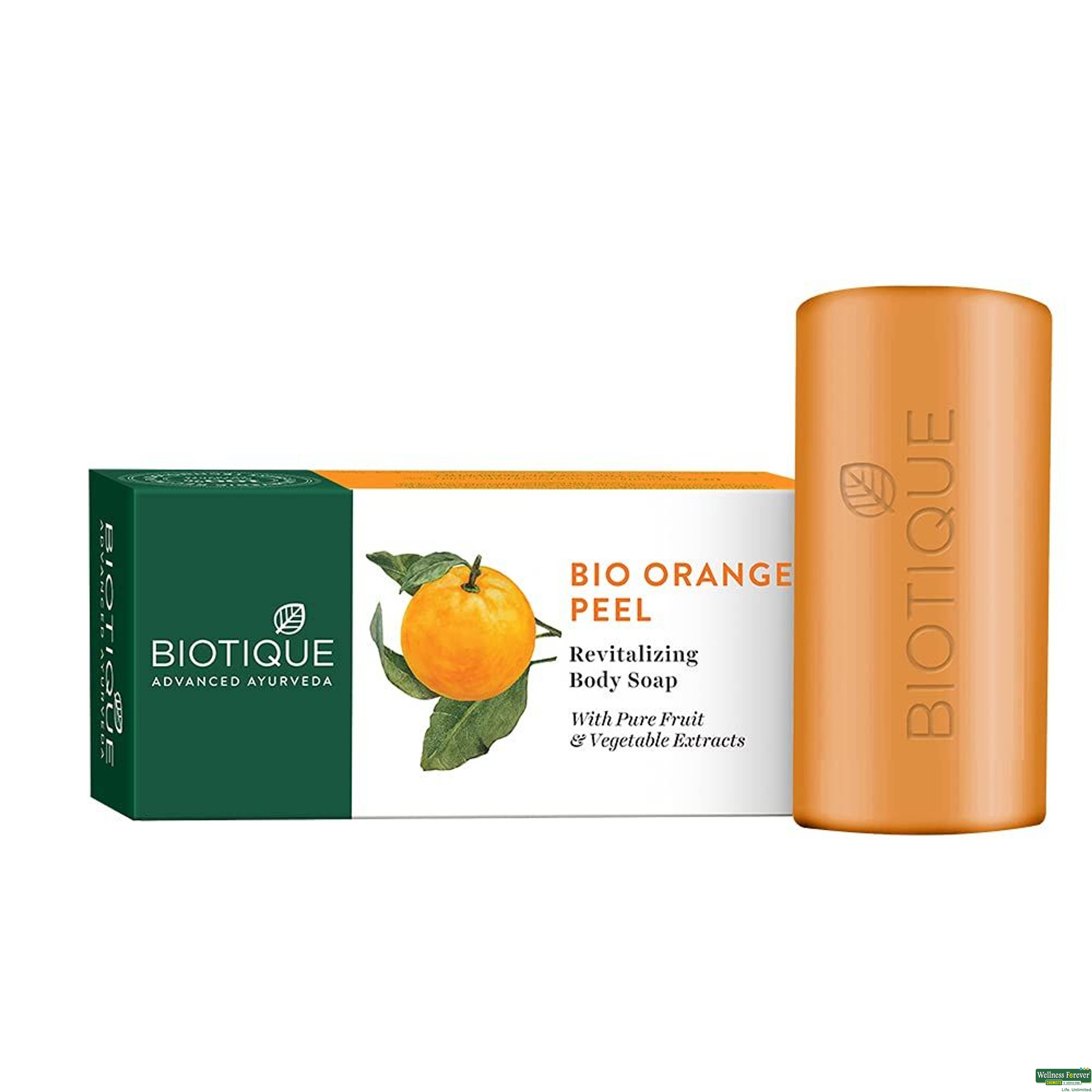 Biotique Revitalizing Body Soap Bio Orange Peel 150g-image