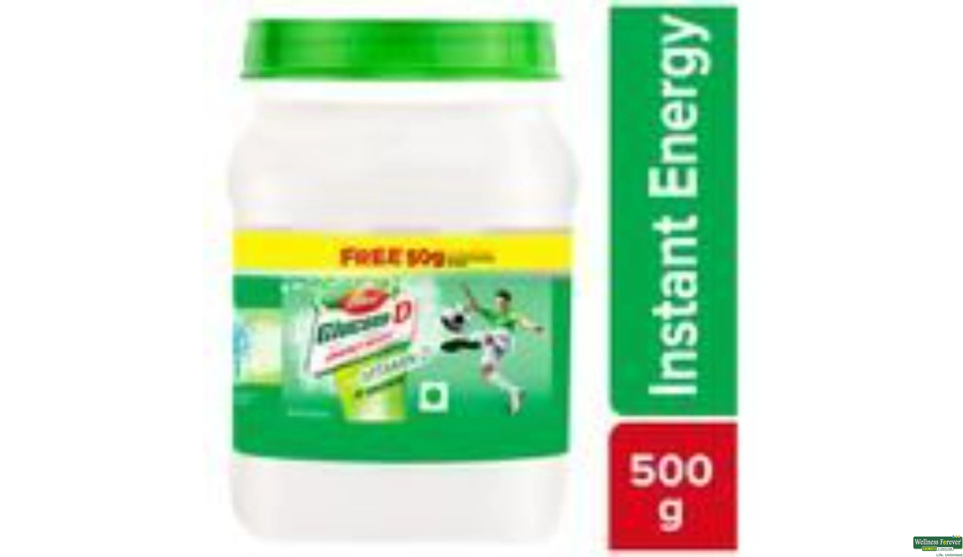 DABUR GLUCOSE-D JAR 500GM- 1, 500GM, 