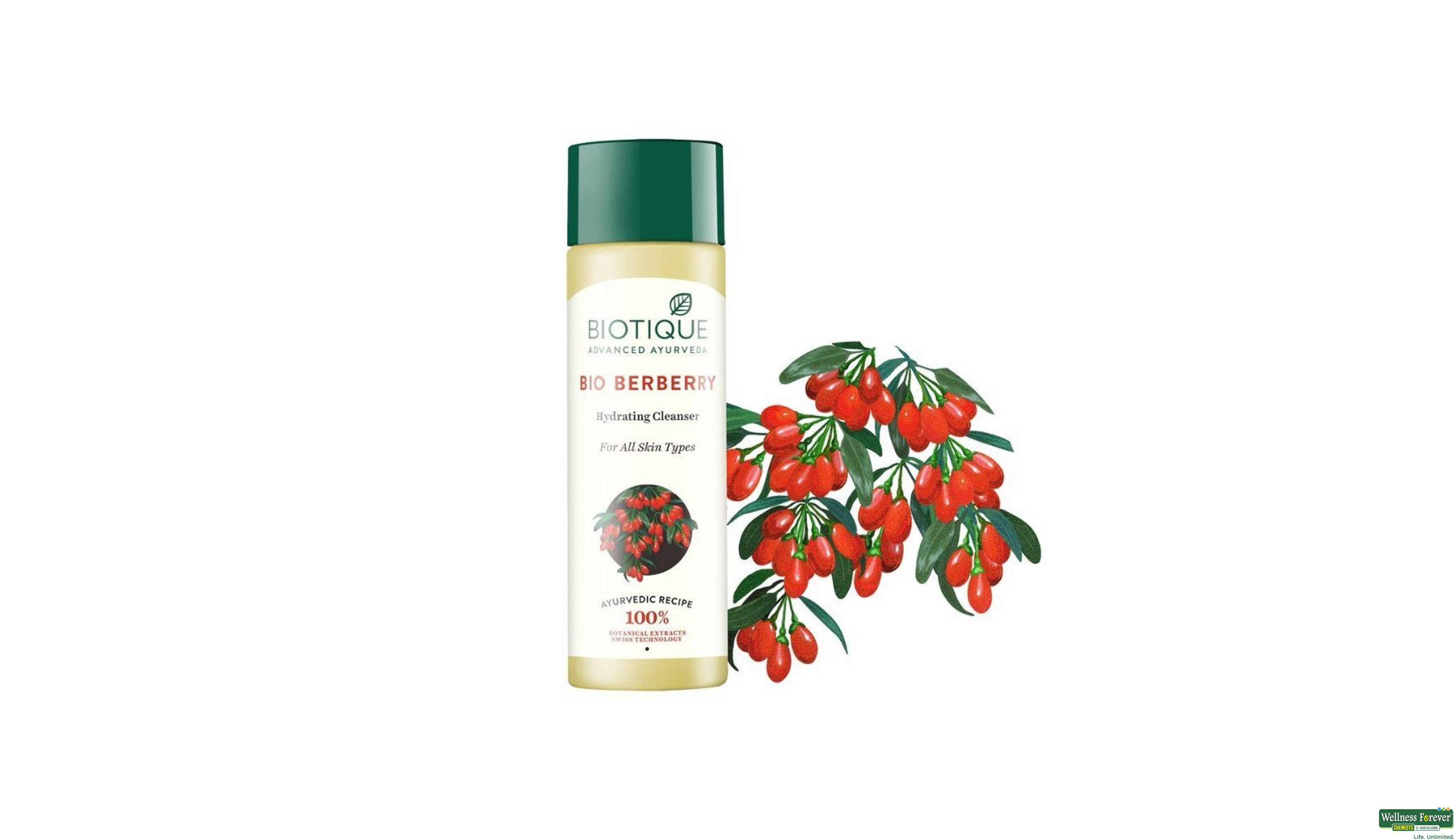 BIOT F/CLNSR BIO BERBERRY REFRESH 120ML- 2, 120ML, 