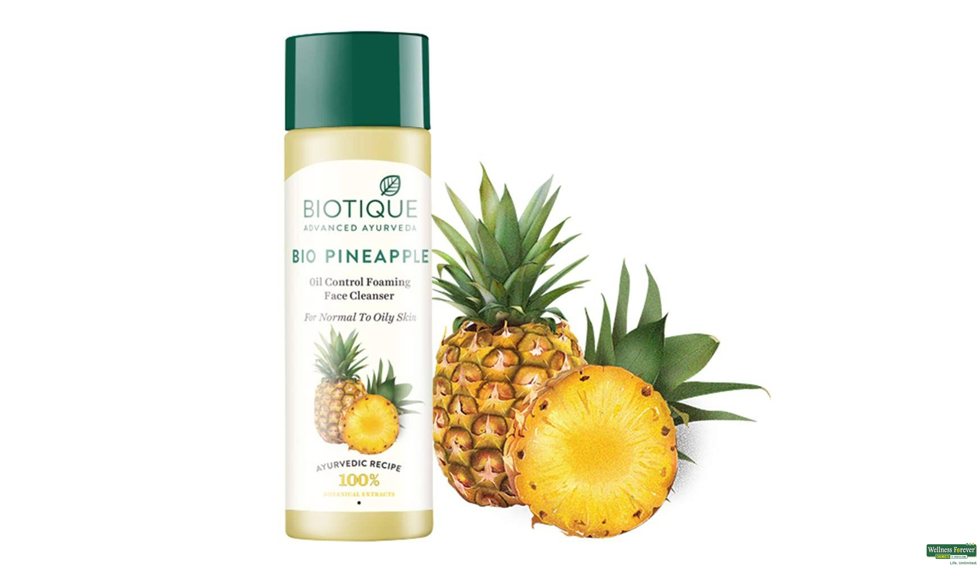 BIOT PINEAPPLE OIL CONTROL WASH 100ML- 3, 120ML, 