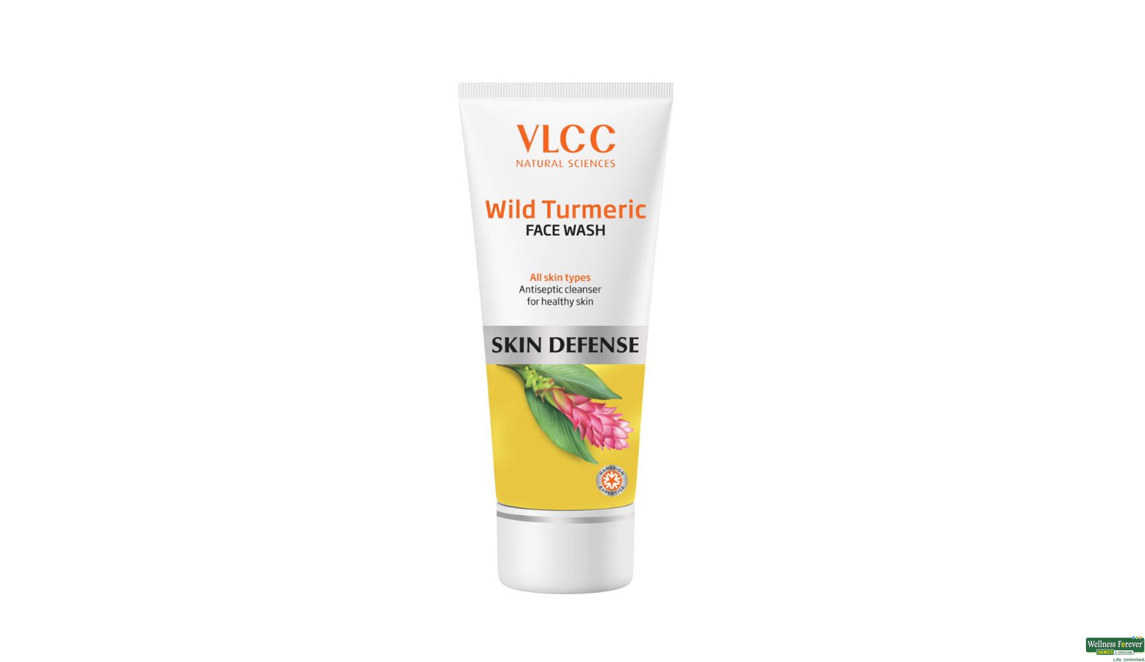 VLCC F/WASH WILD TURMERIC 80ML- 1, 80ML, null