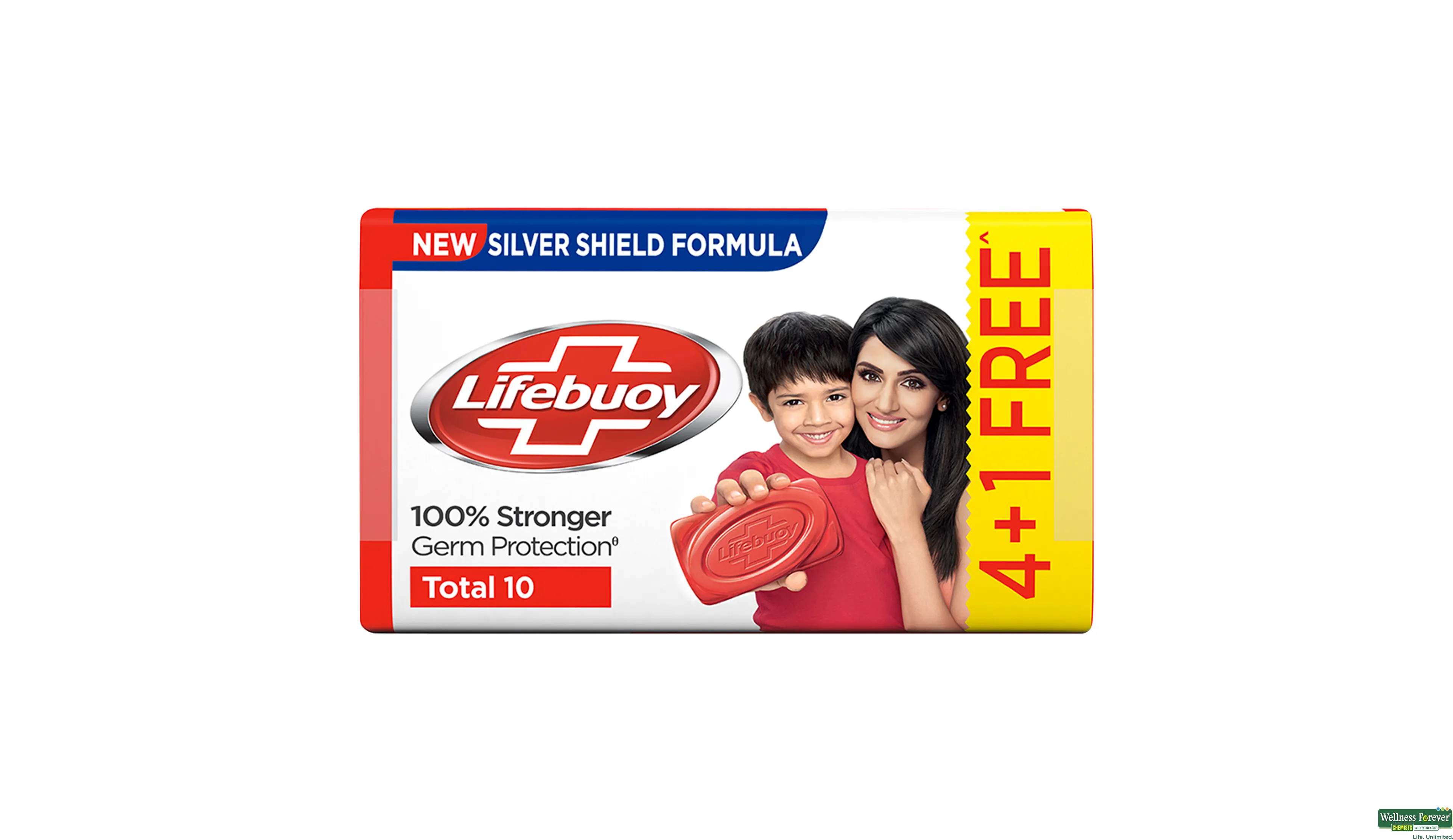 LIFEBUOY SOAP TOTAL 125GM- 2, 125GM, 