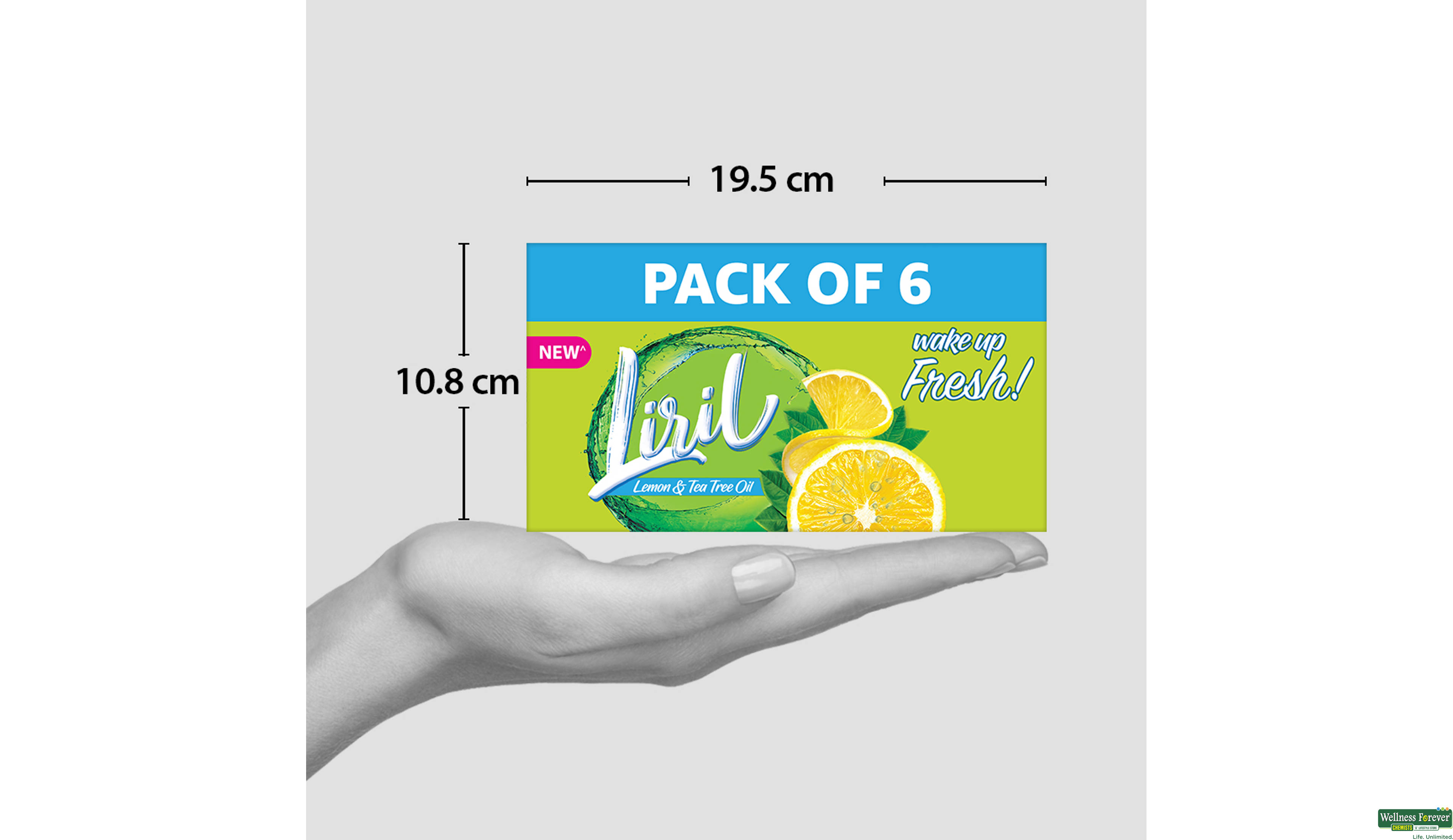 LIRIL SOAP 125GM- 7, 125GM, null