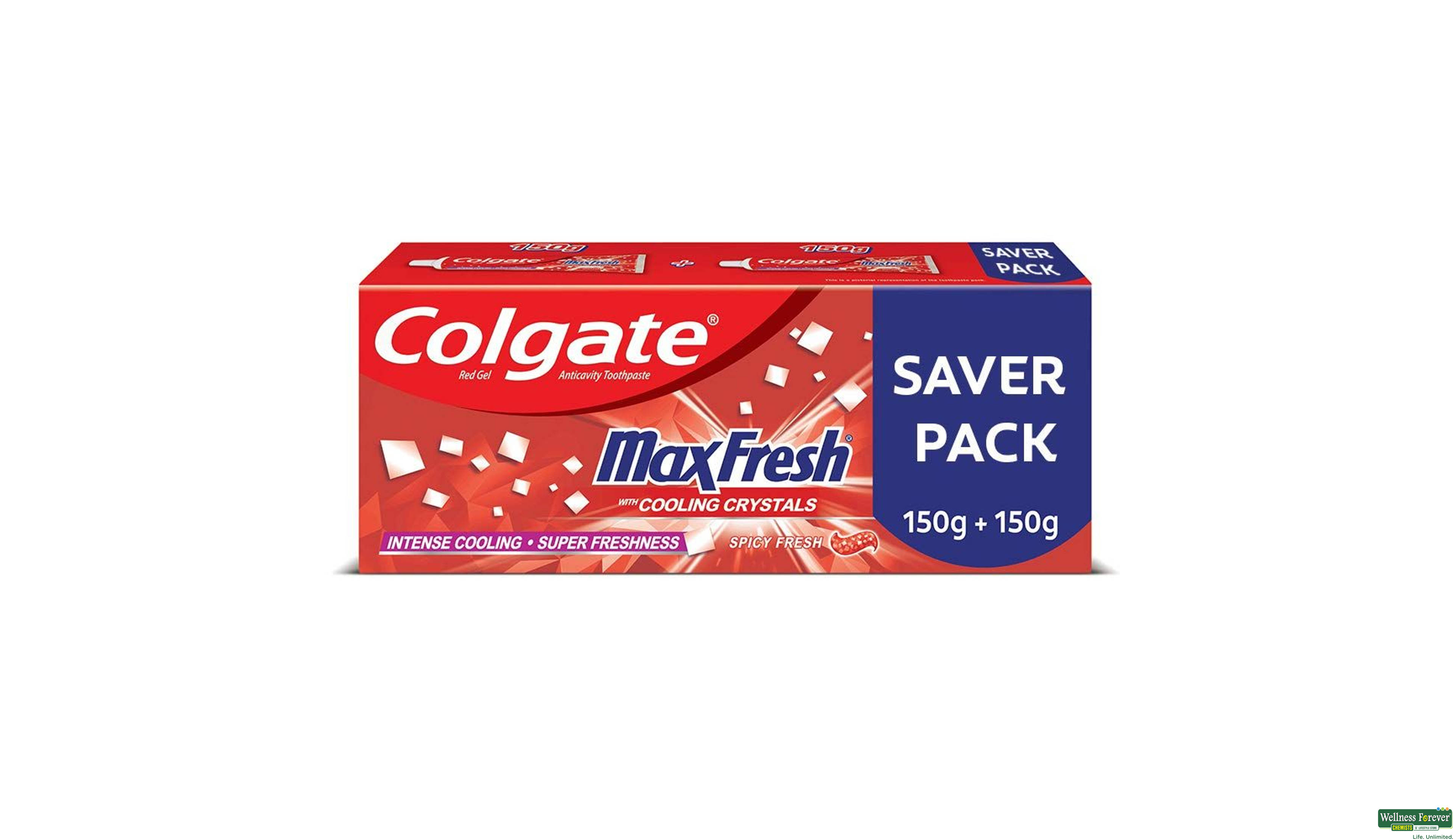 COLG T/PASTE MAXFRESH RED 300GM- 1, 300GM, 