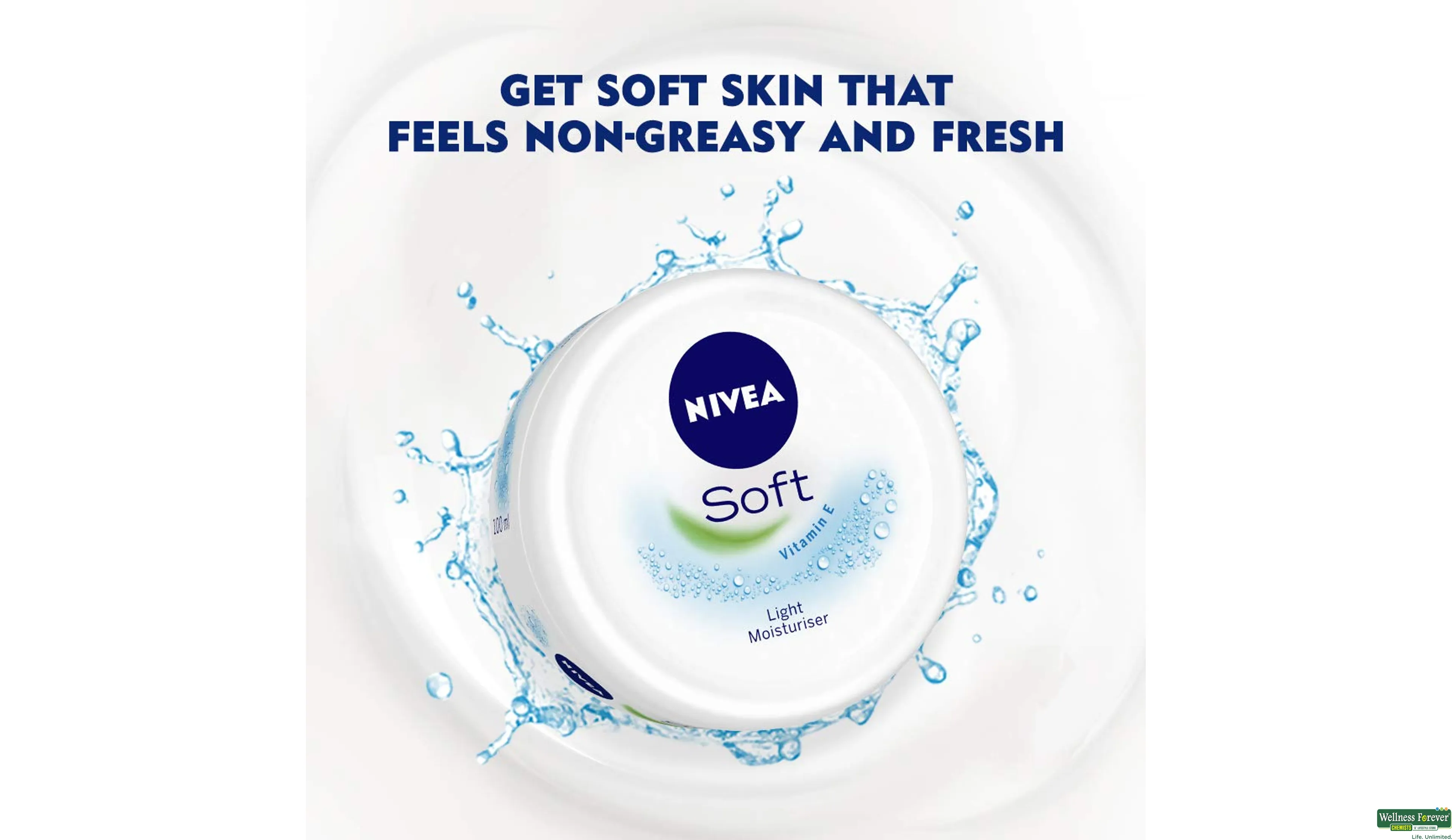 NIVEA CRM SOFT 100ML- 3, 100ML, 