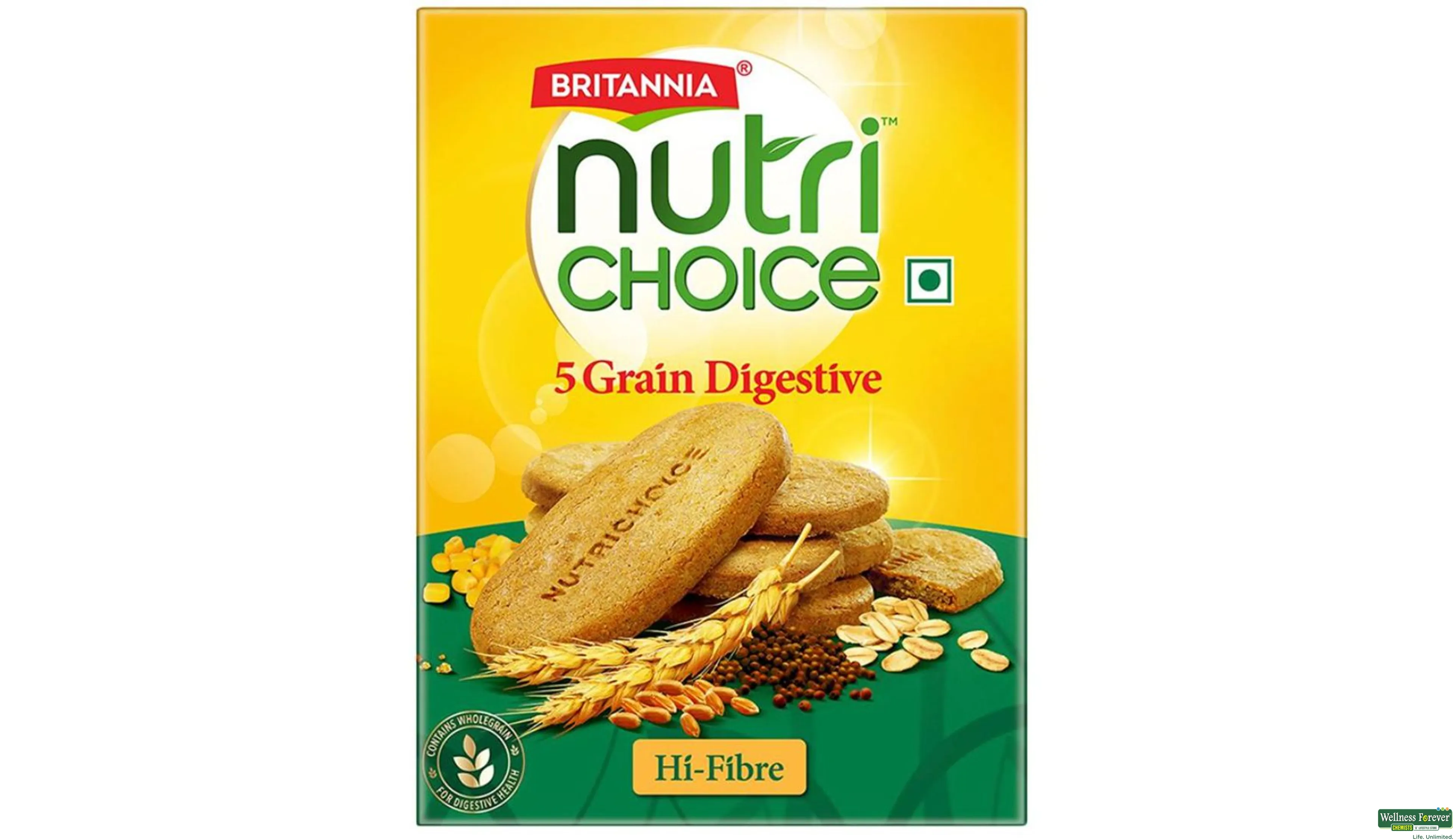 BRIT BISC NUTRI 5GRAIN 200GM- 1, 200GM, 