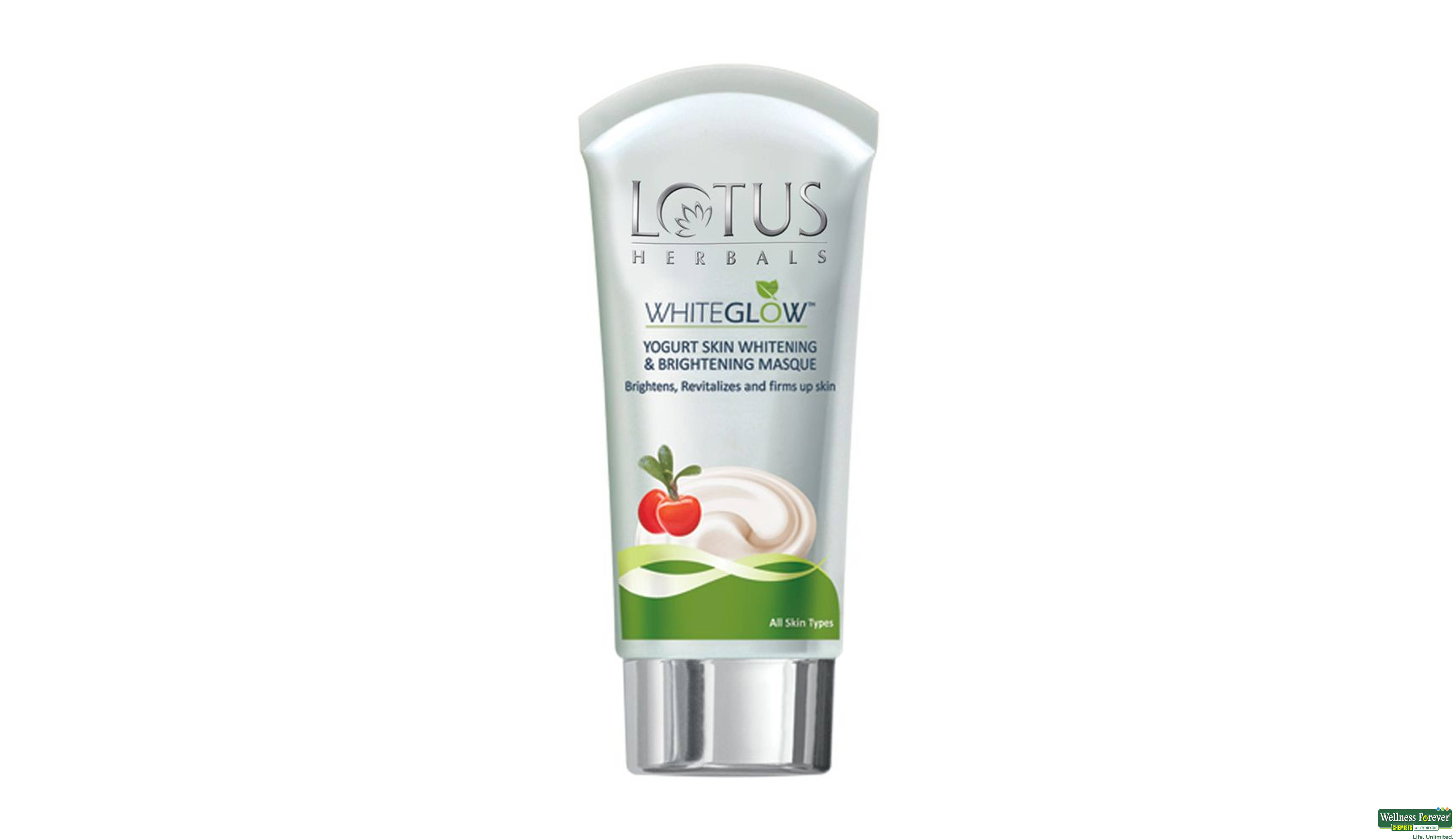 LOTUS F/CRM YOGURT MASQUE WHITEGLOW 80GM- 1, 80GM, 