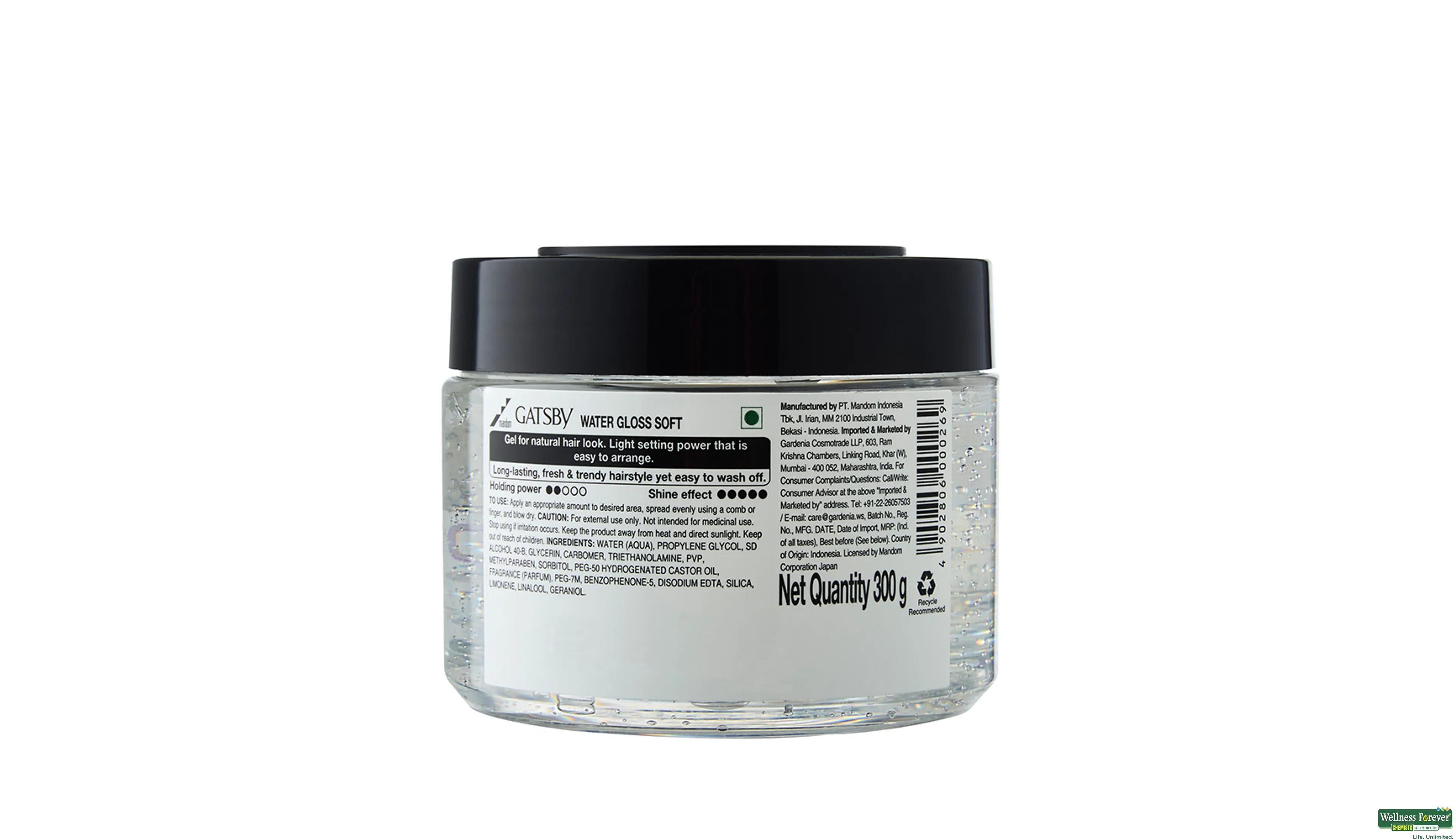 GATSBY HR GEL SOFT 300GM