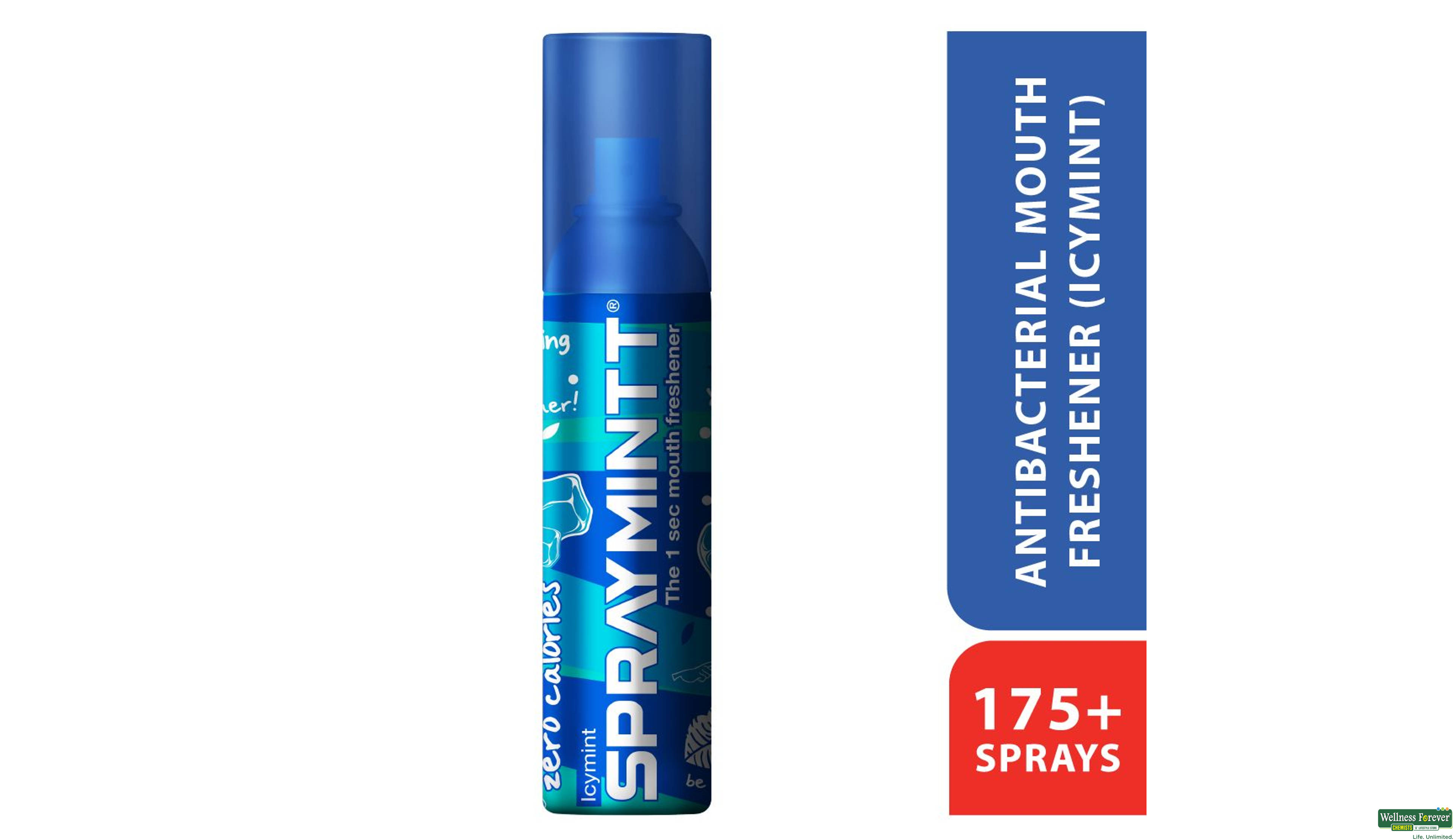 SPRAYMINT M/SPRAY ICYMINT 15GM- 1, 15GM, null