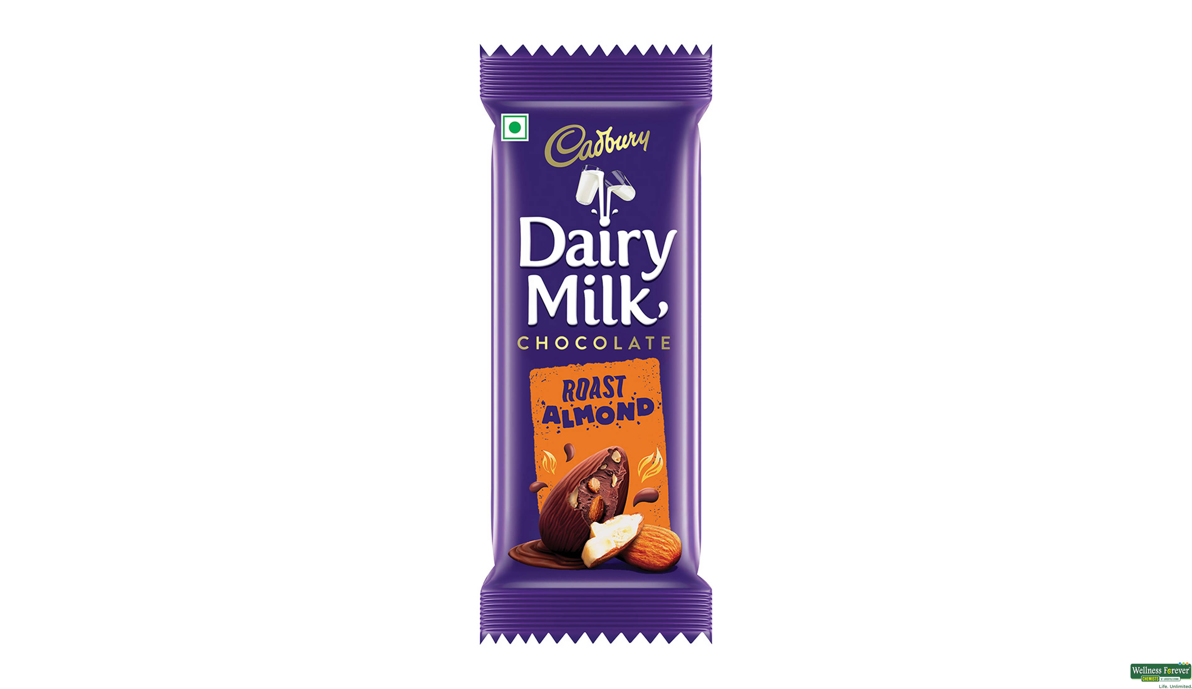 CADB CHOC ROAST ALMOND 36GM- 1, 36GM, 