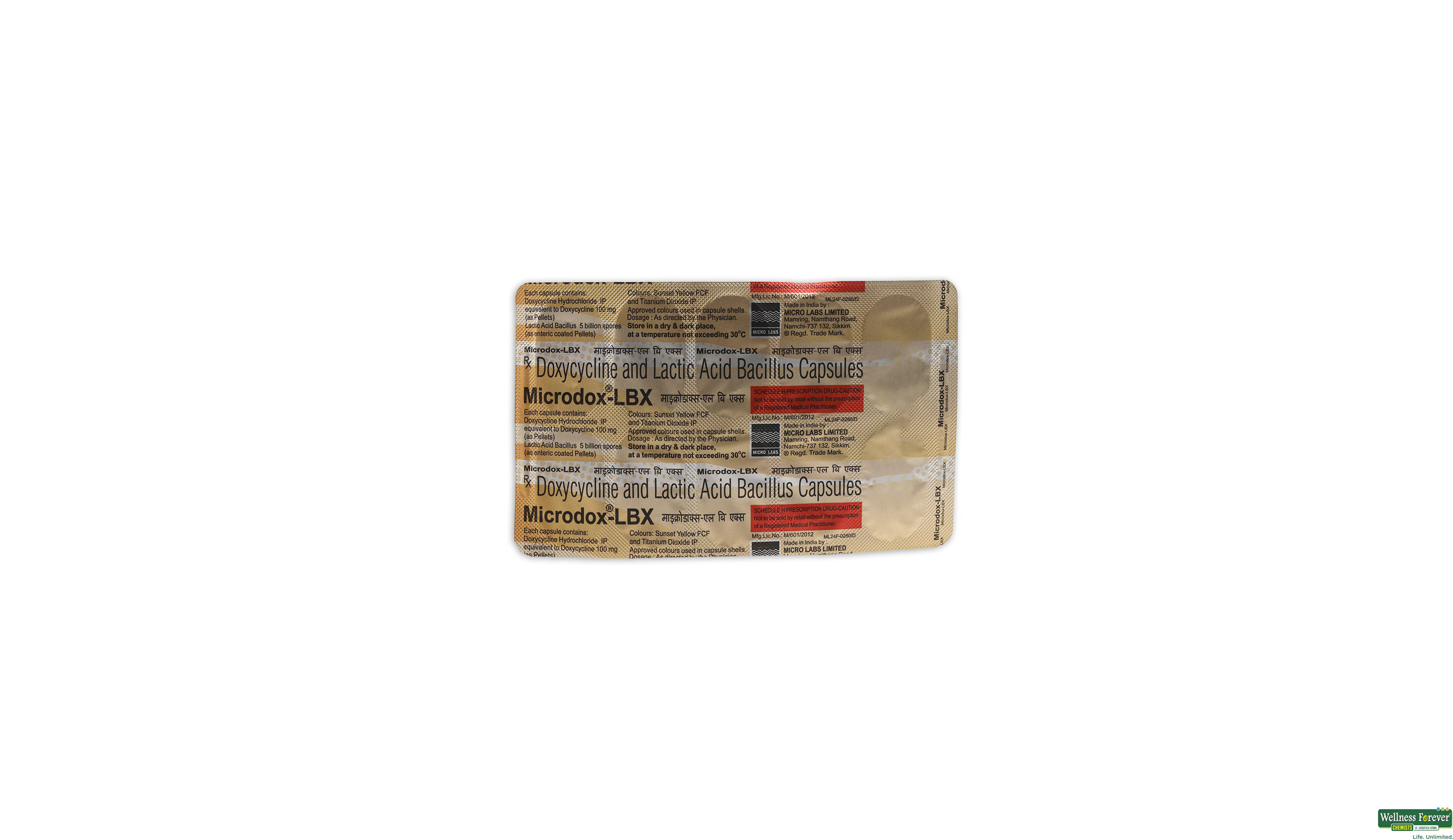 MICRODOX-LBX 10CAP- 1, 10CAP, 
