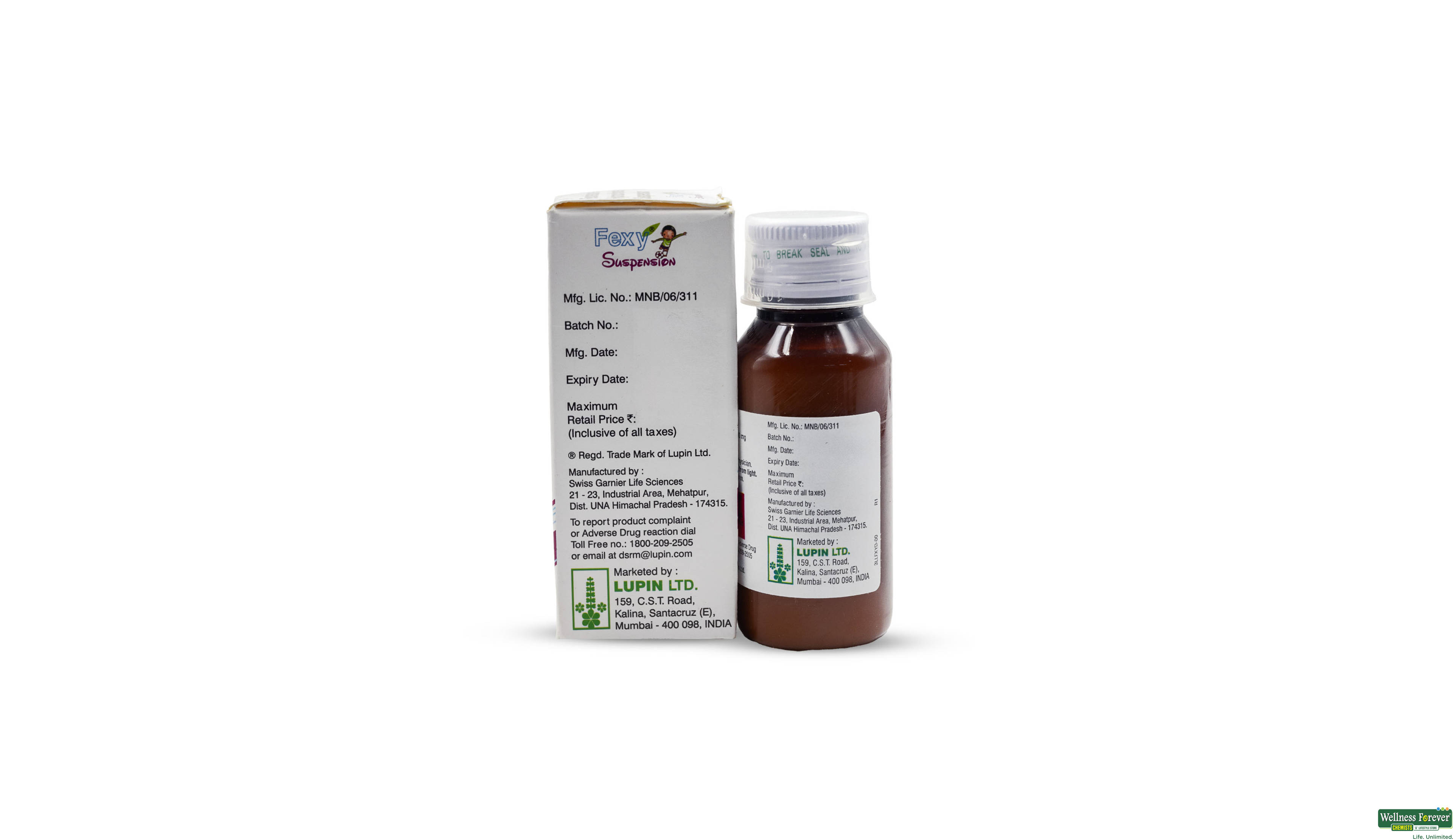 FEXY SYP 60ML- 3, 60ML, 