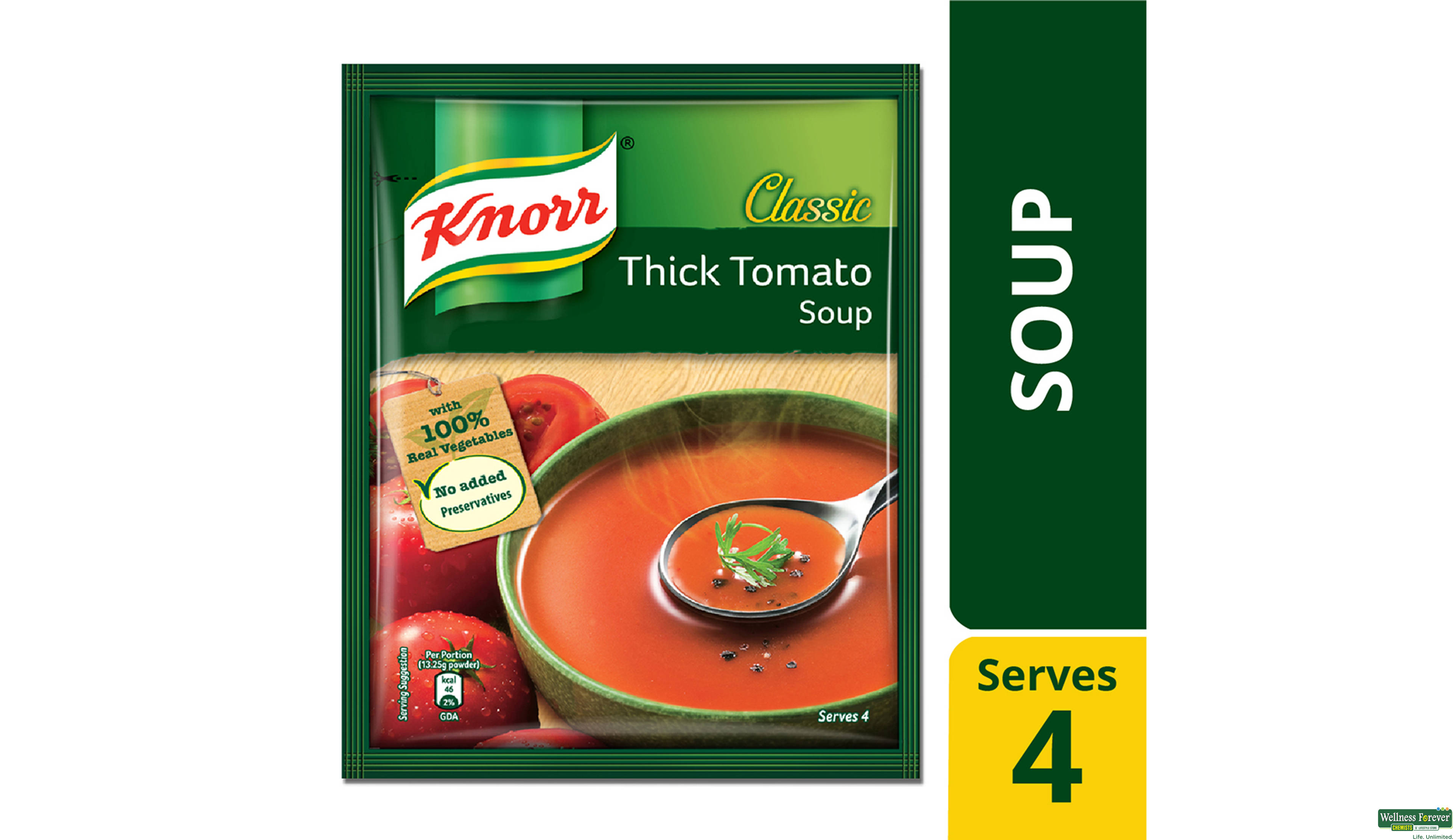 KNORR SOUP THICK TOMATO 51GM- 1, 53GM, 