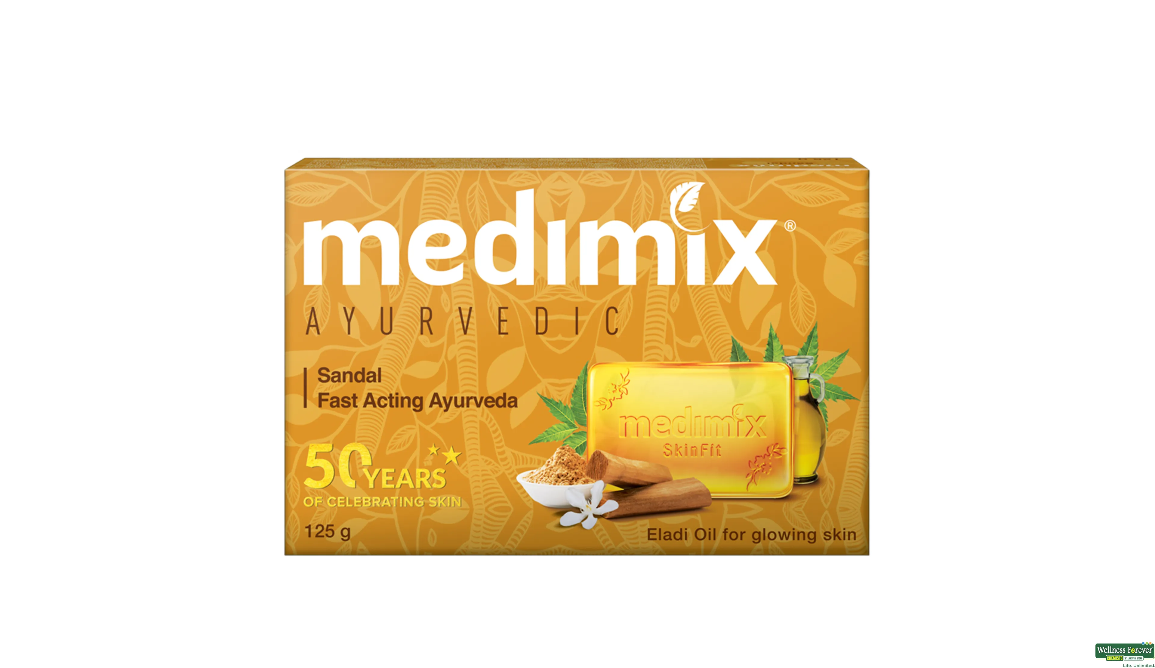 MEDIMIX SOAP SANDAL 125GM- 1, 125GM, 