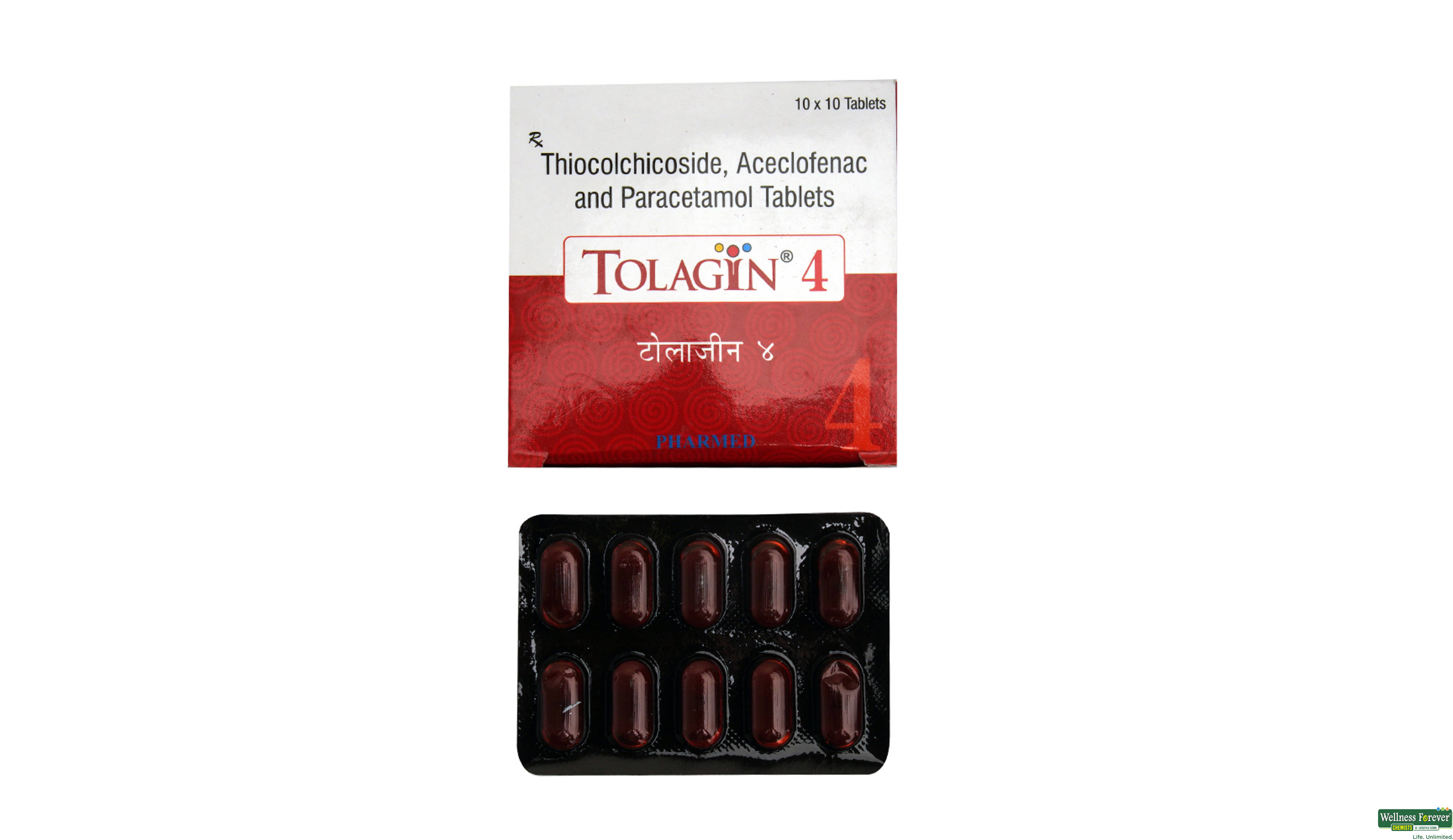 TOLAGIN 4MG 10TAB- 1, 10TAB, null