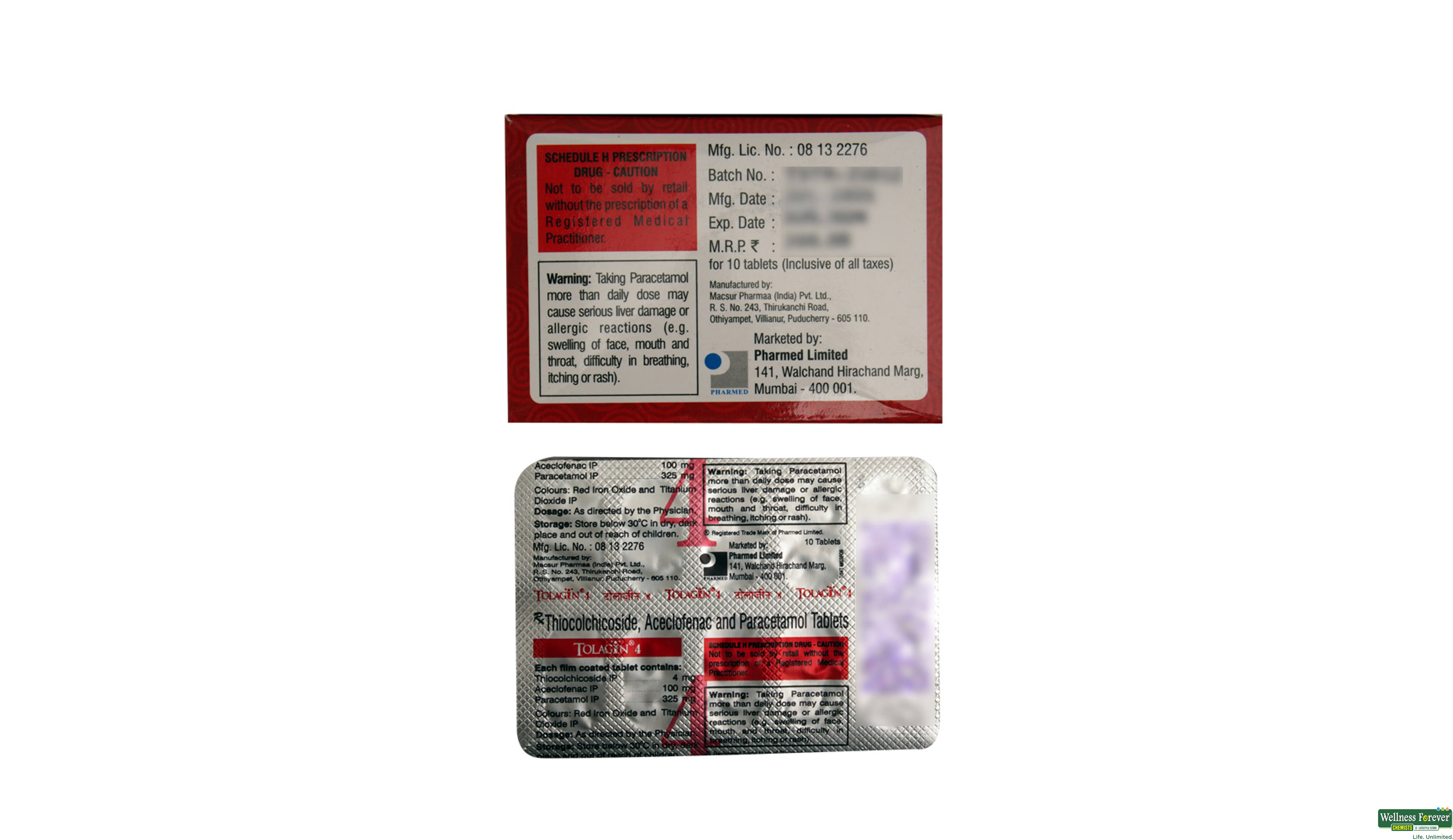 TOLAGIN 4MG 10TAB- 2, 10TAB, null