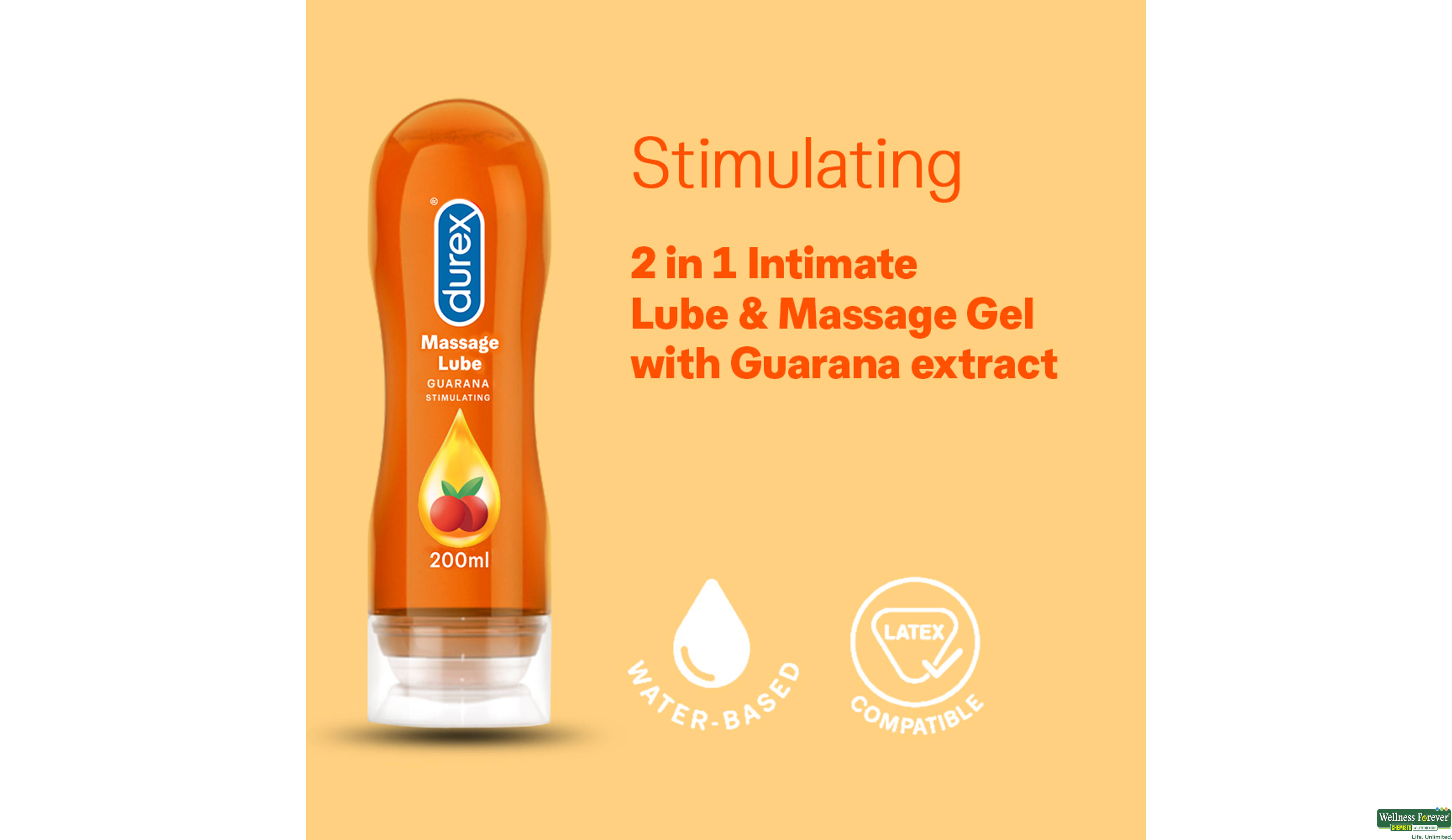 DUREX MASS/GEL STIMULATING 2IN1 200ML- 3, 200ML, 