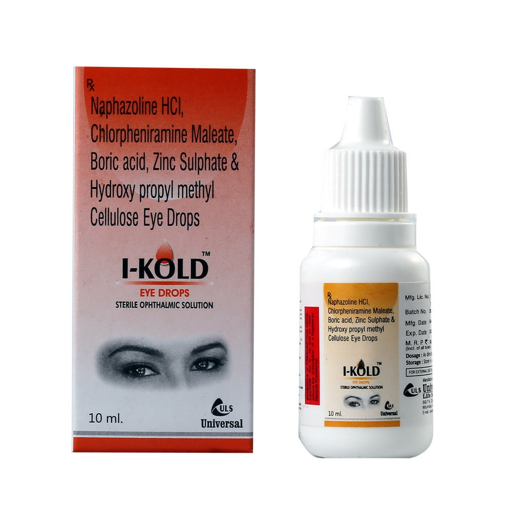 Buy I-Kold Eye Drops 10 ml Online at Best Prices | Wellness Forever