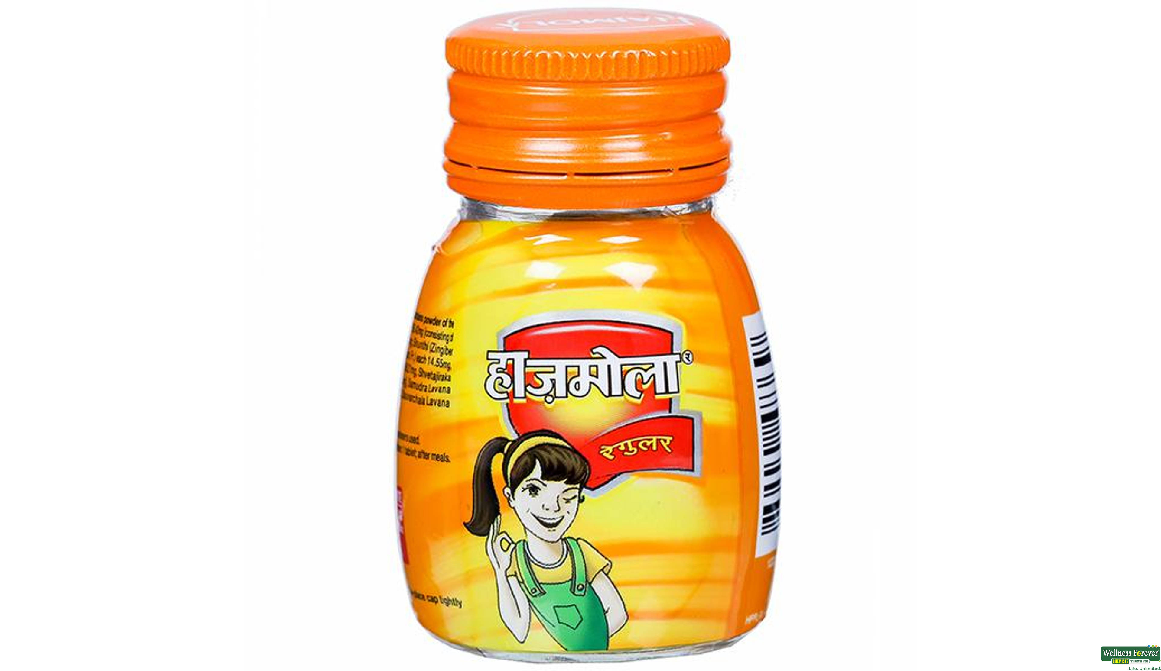 HAJMOLA REGULAR BOTT 50TAB- 1, 50TAB, 